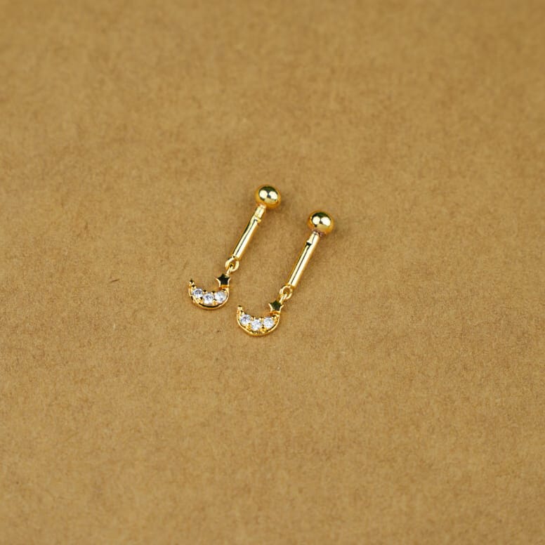 Gold Plated AD Stone Bugadi