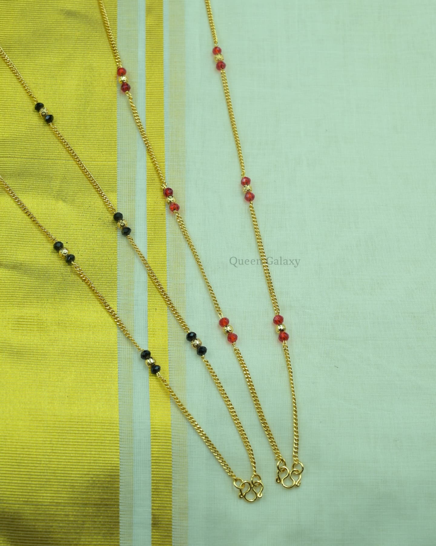 Goldplated Cristal Chain