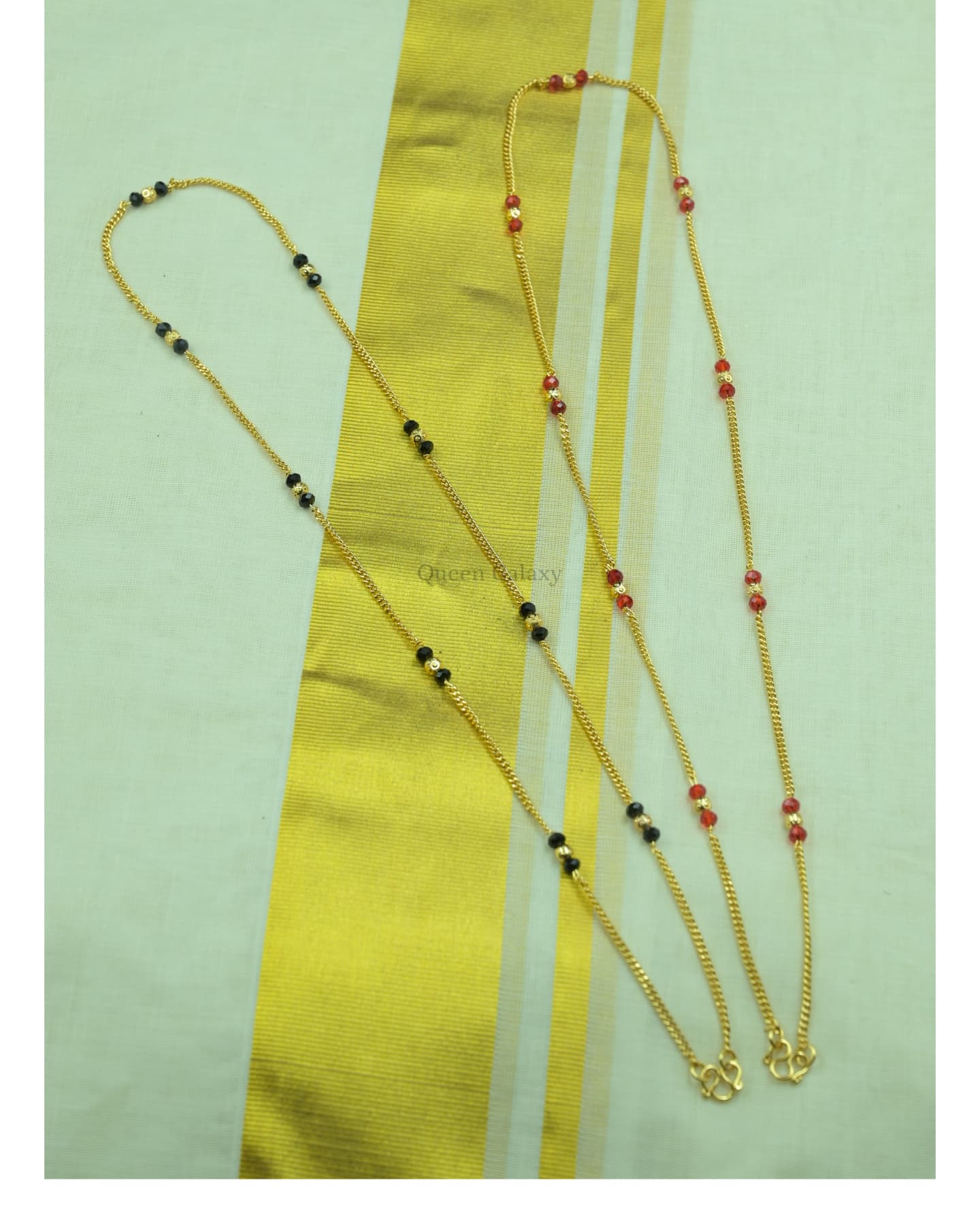 Goldplated Cristal Chain