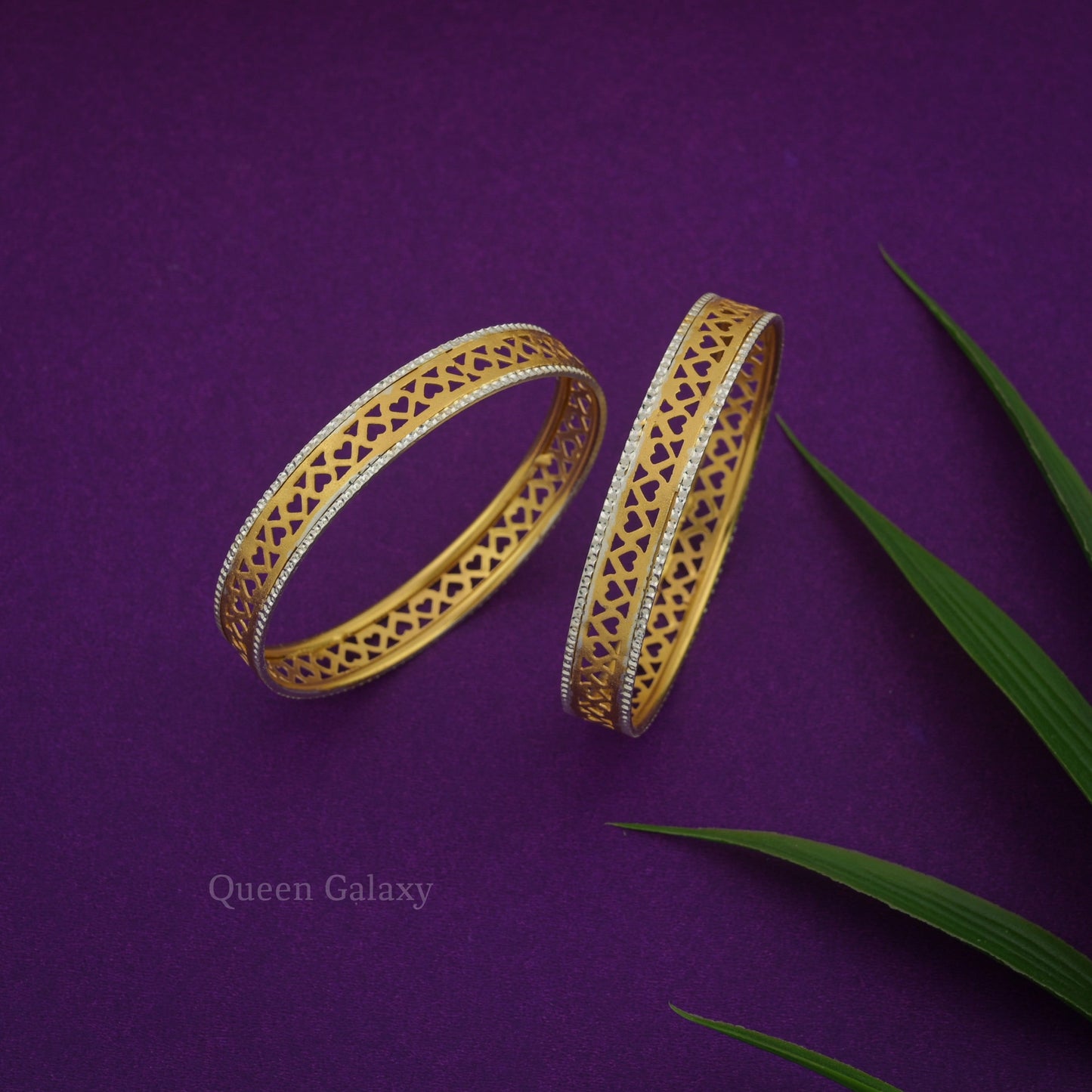 White Goldplated Bangle