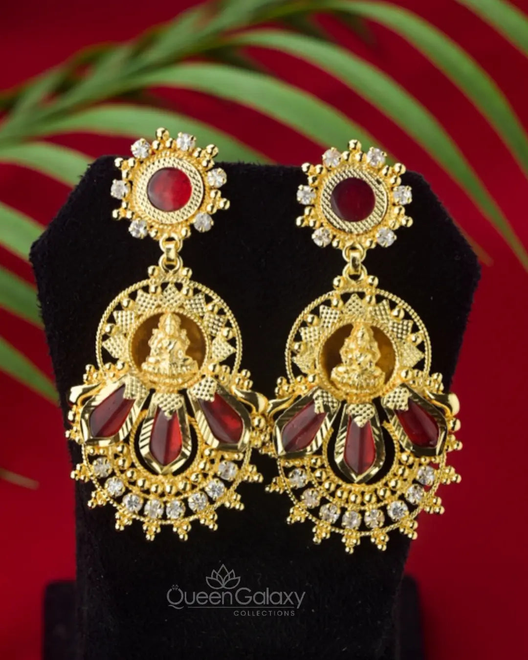 Goldplated Palakka Earrings