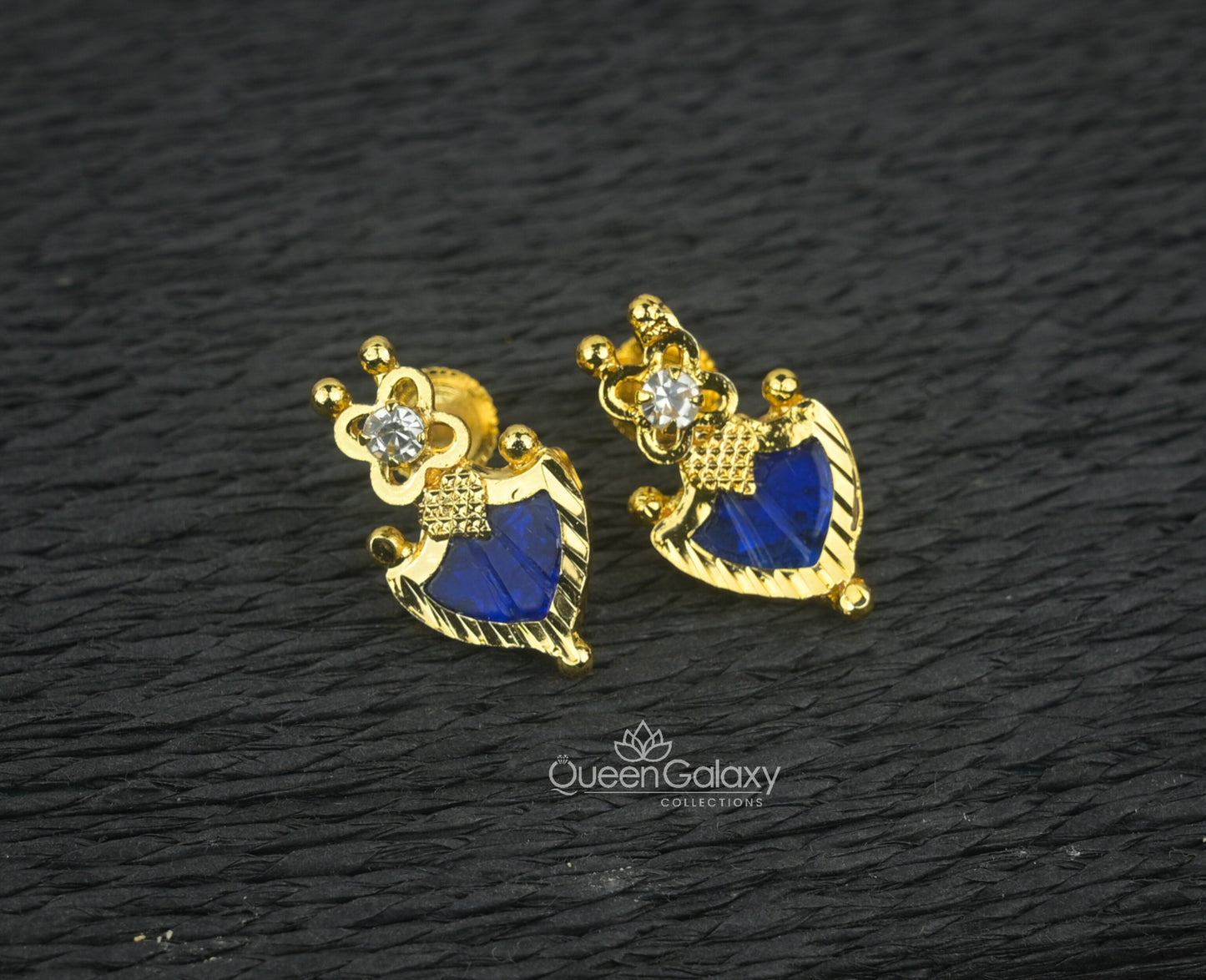 Goldplated Palakka Stud