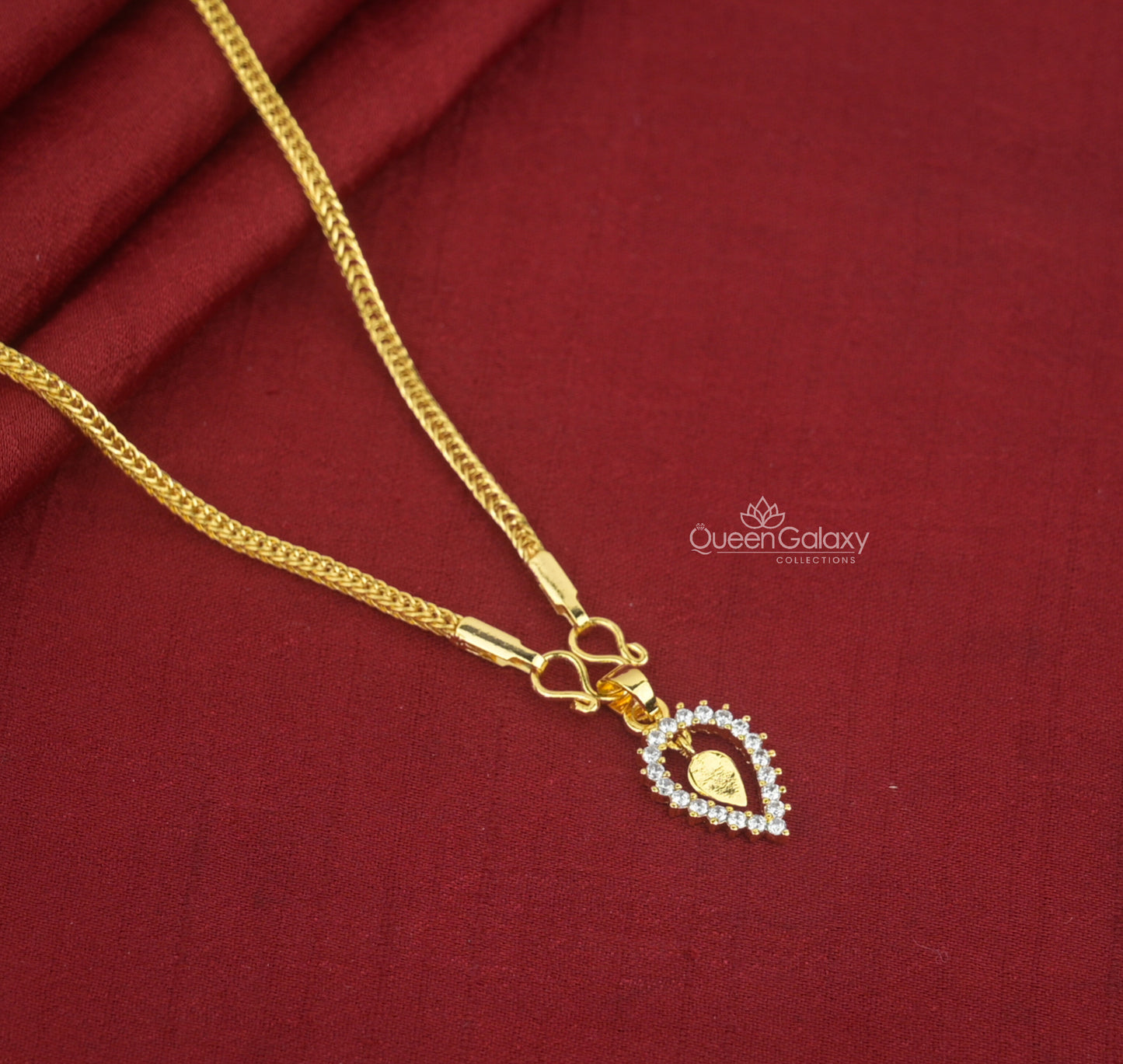 Goldplated Chain With Thali