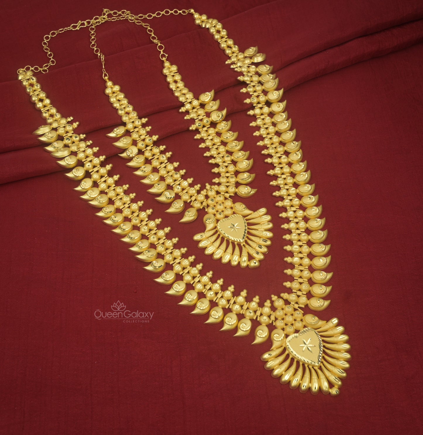 Goldplated Necklace And Longharam