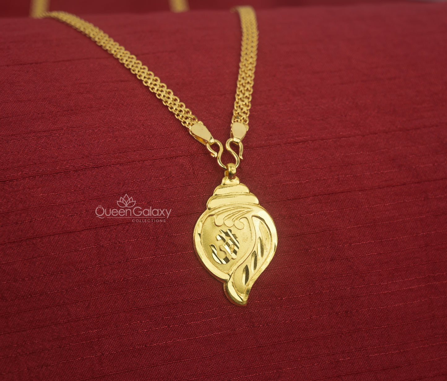 Goldplated Chain With Thali