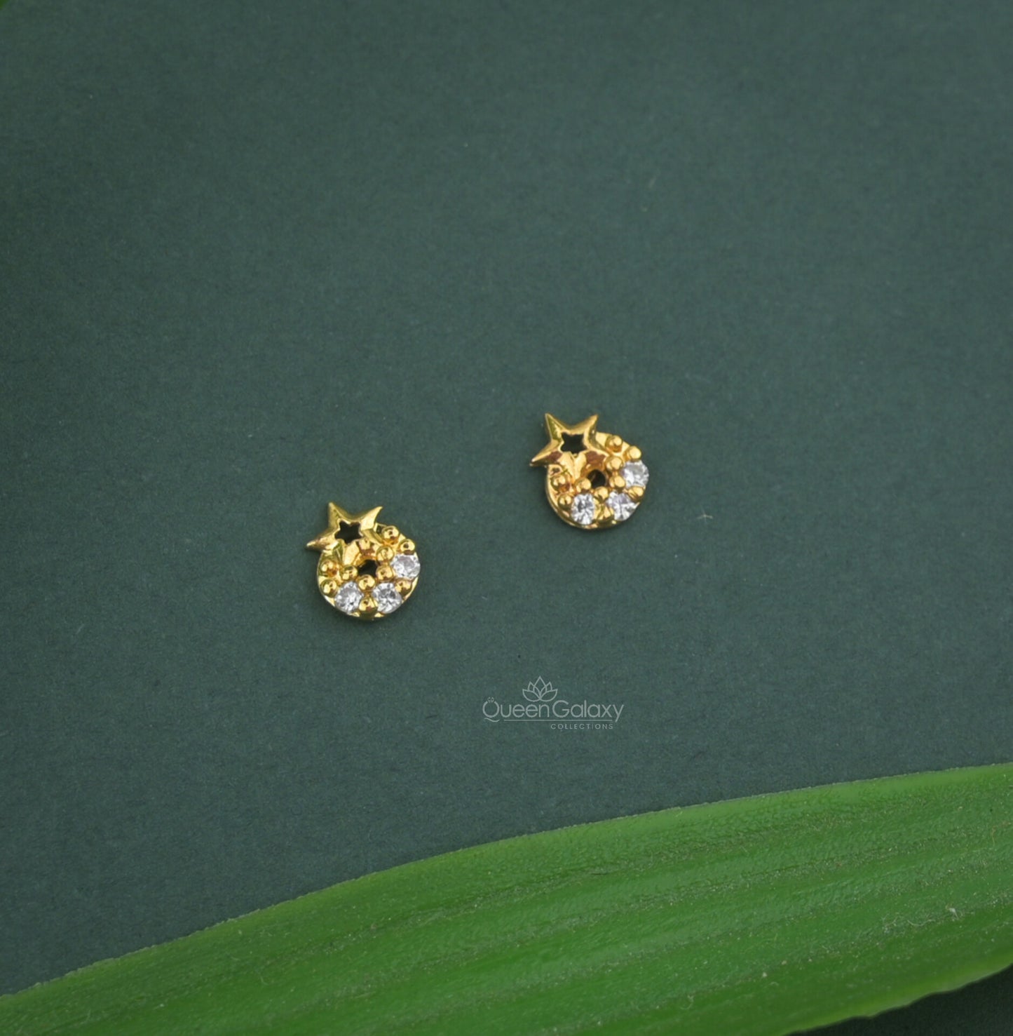 Goldplated Nosepin and Second stud