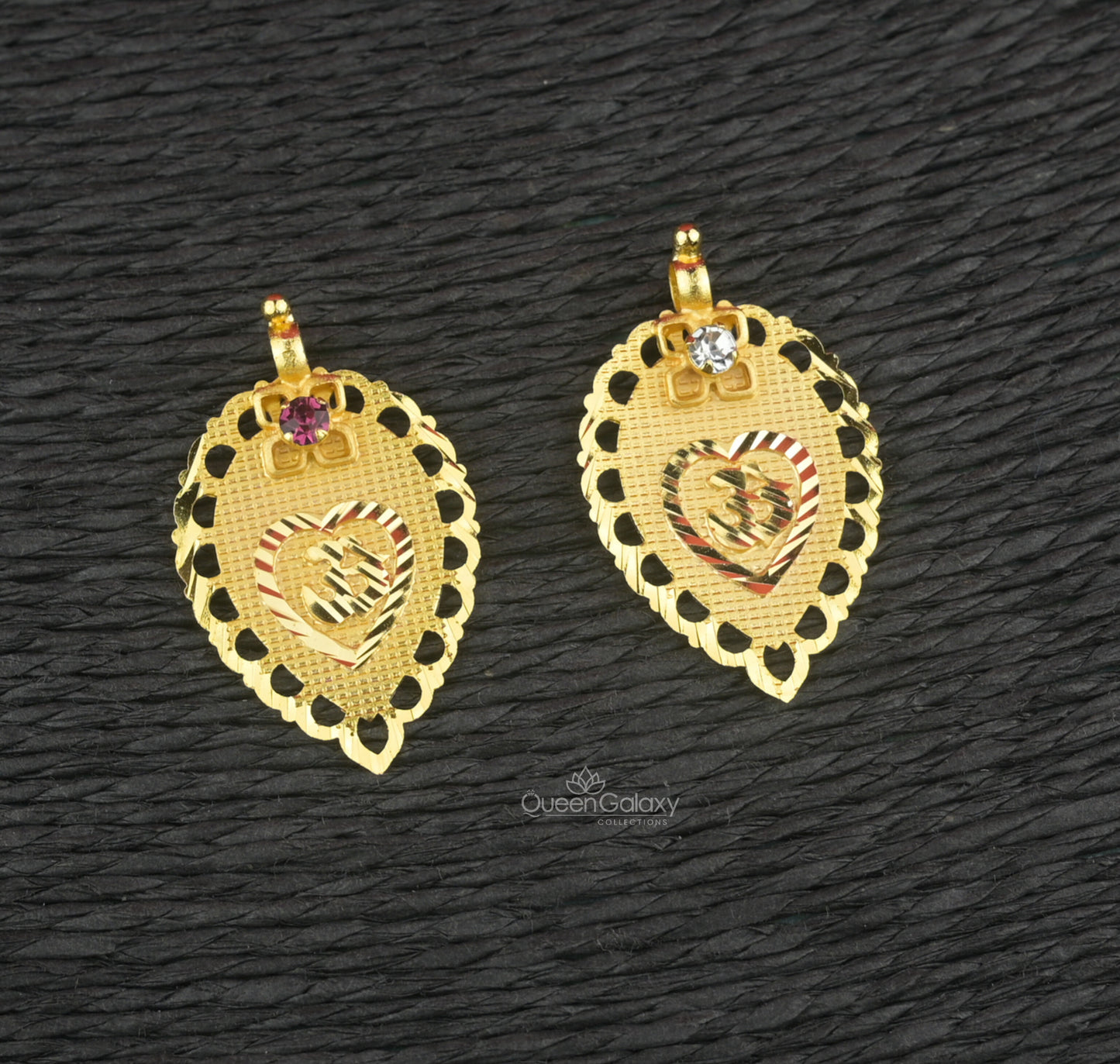 Goldplated AD Stone Thali Pendant