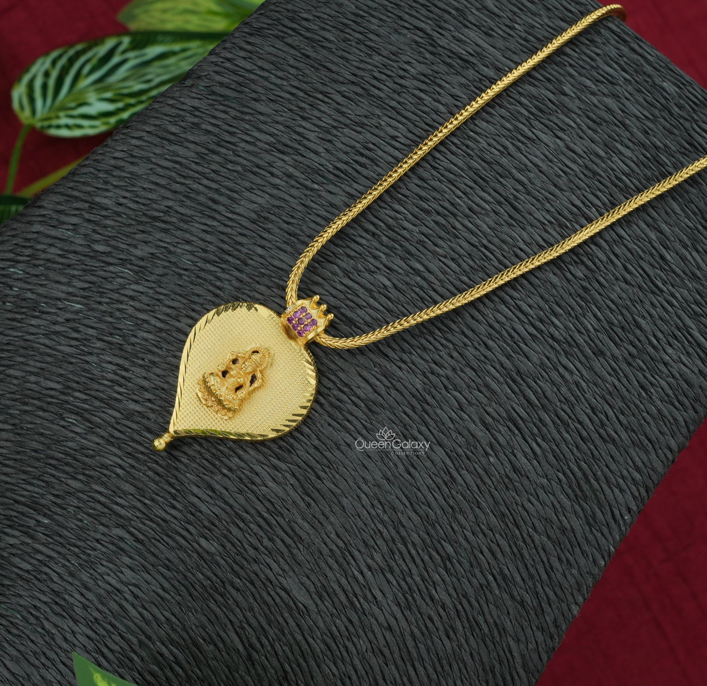 Goldplated Lakshmi Necklace