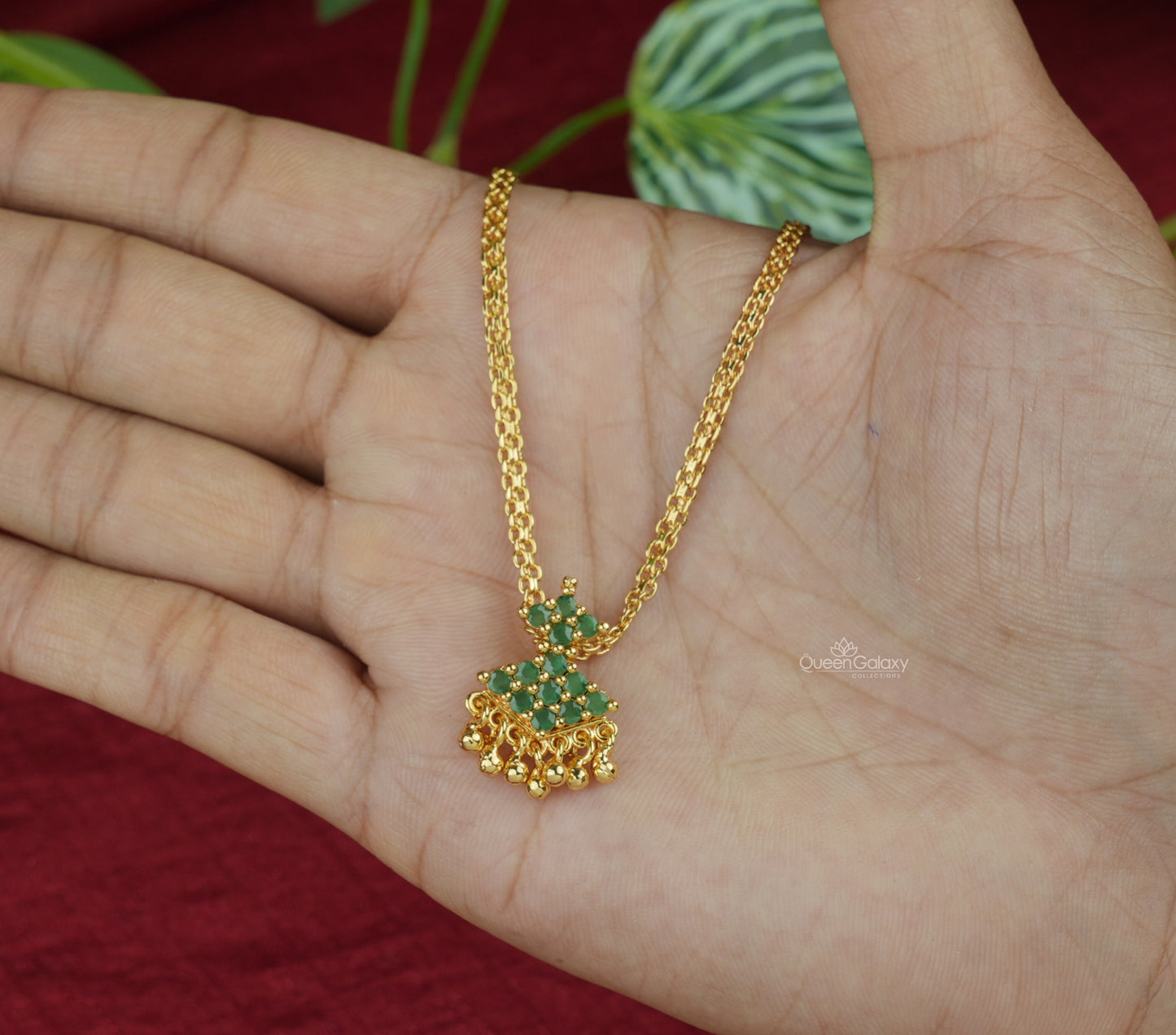 Goldplated Chain With Pathakkam