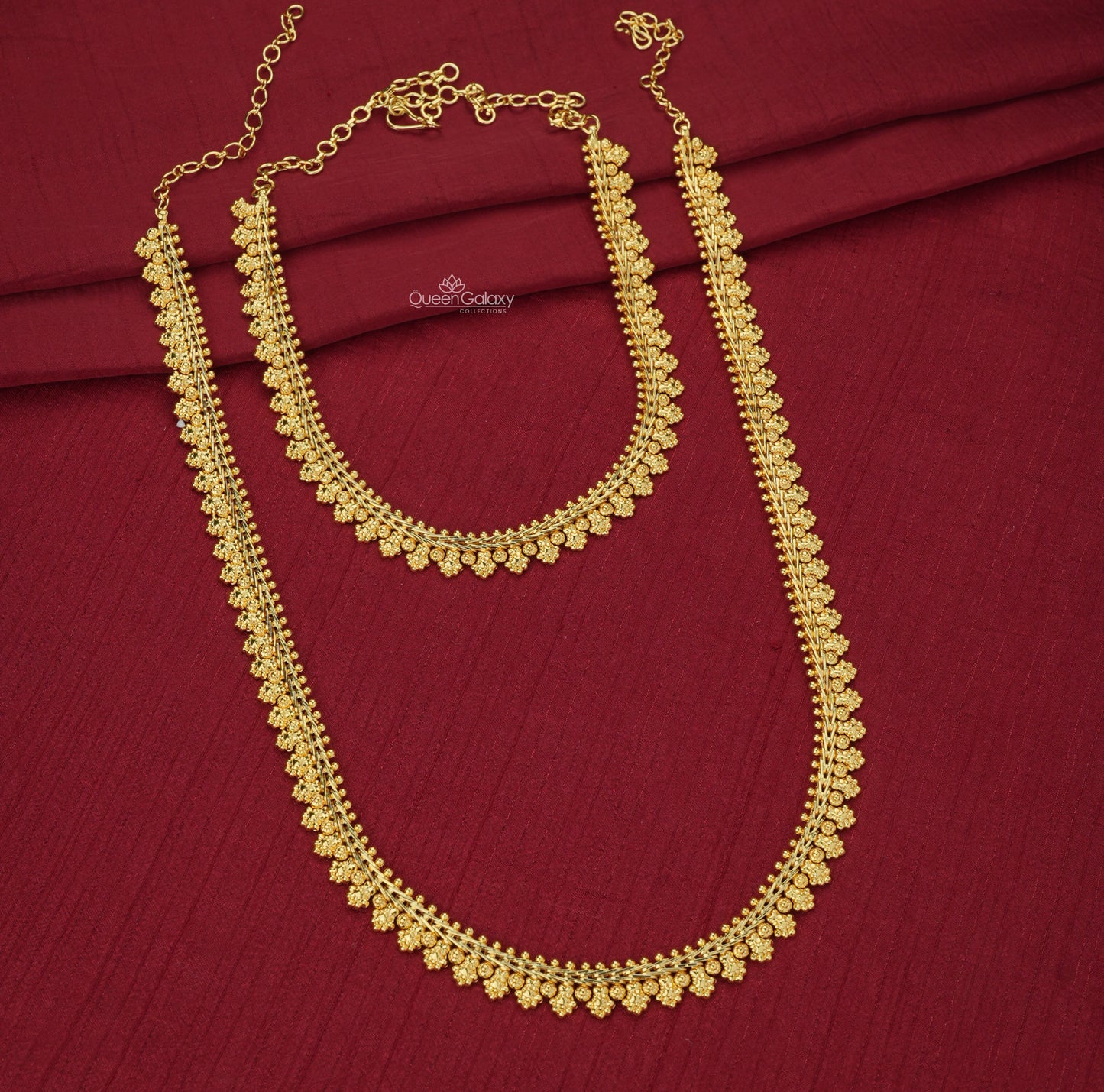 Goldplated Necklace and Longharam