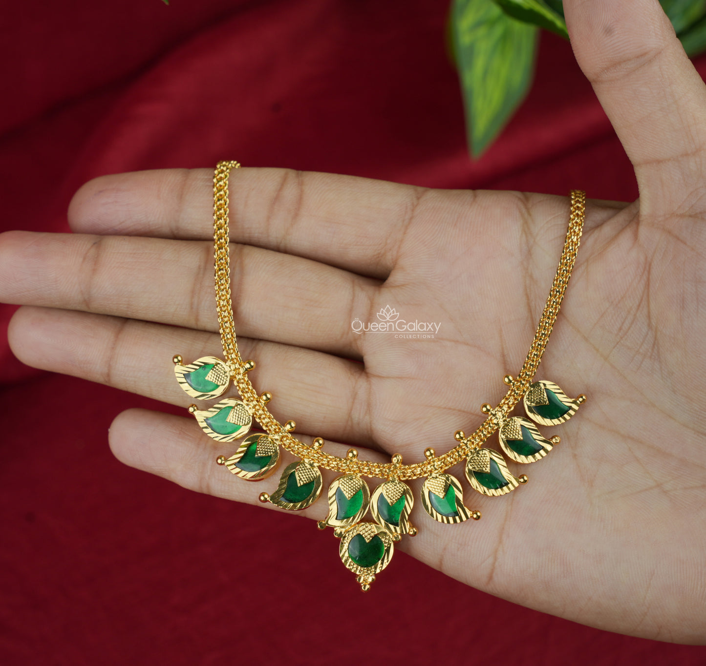 Goldplated Palakka Necklace