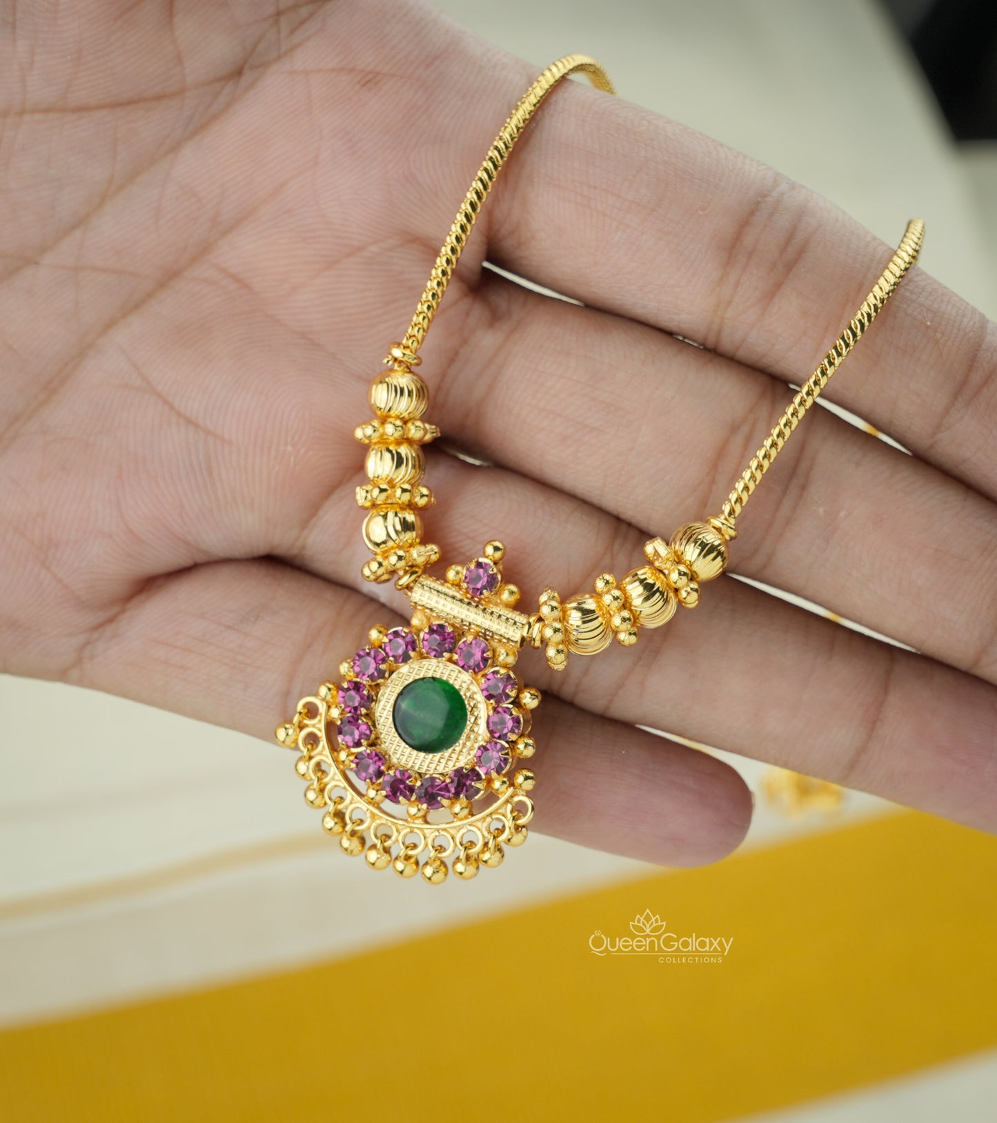 Goldplated Palakka Neckalce