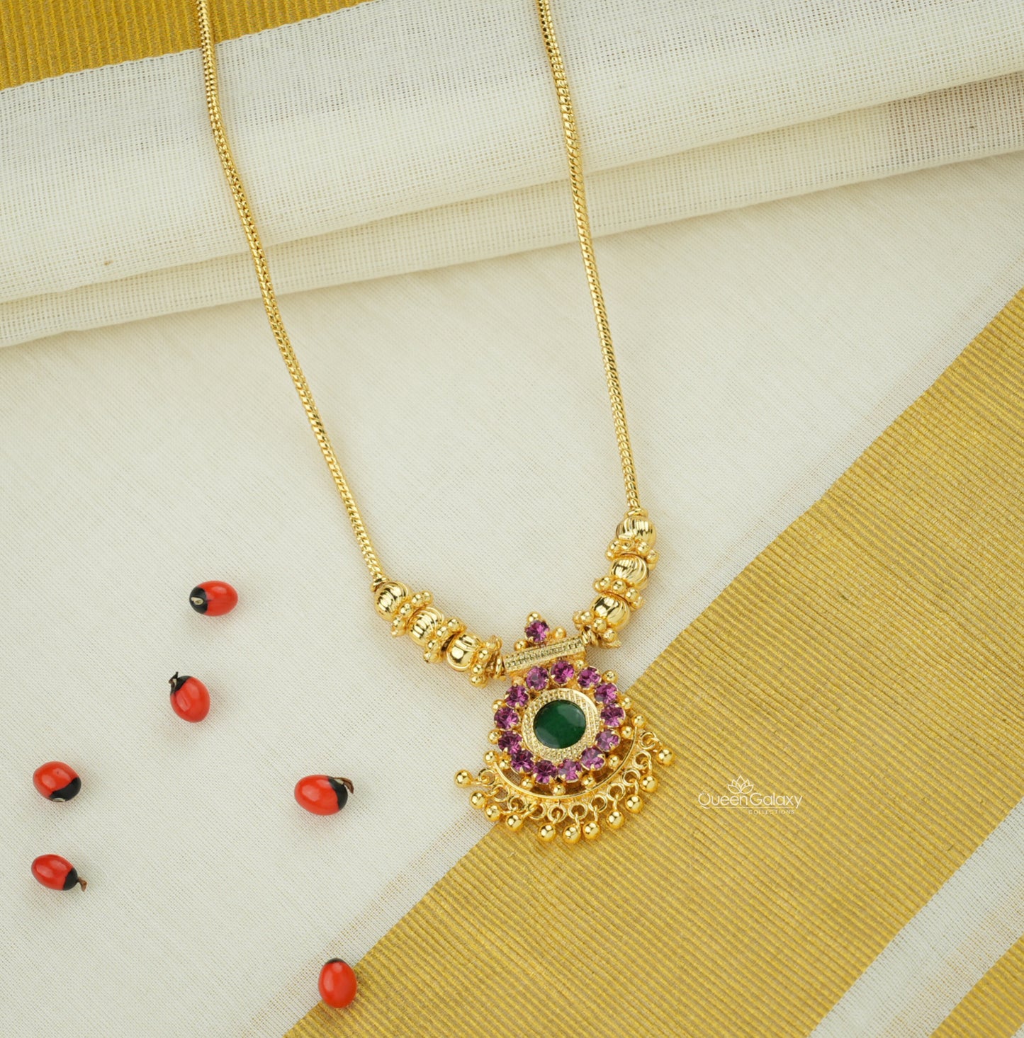 Goldplated Palakka Neckalce