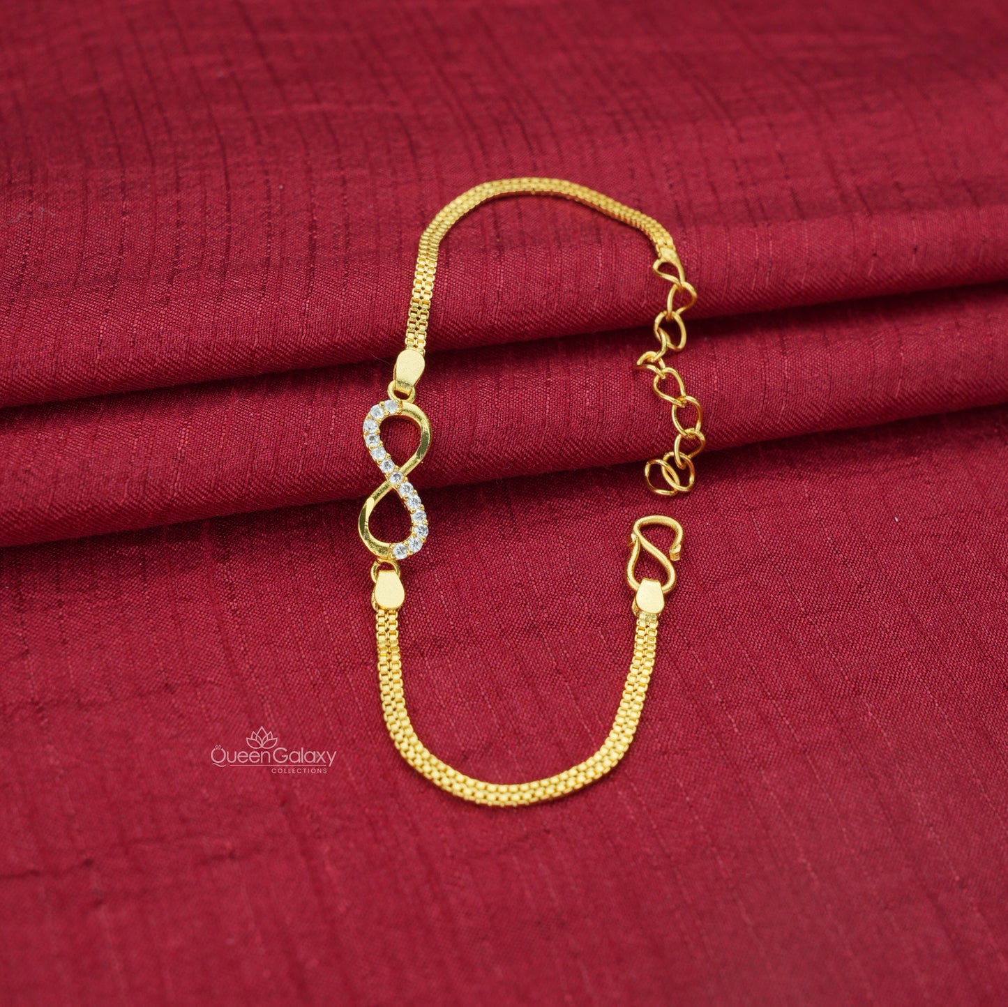 Goldplated AD Stone Bracelet