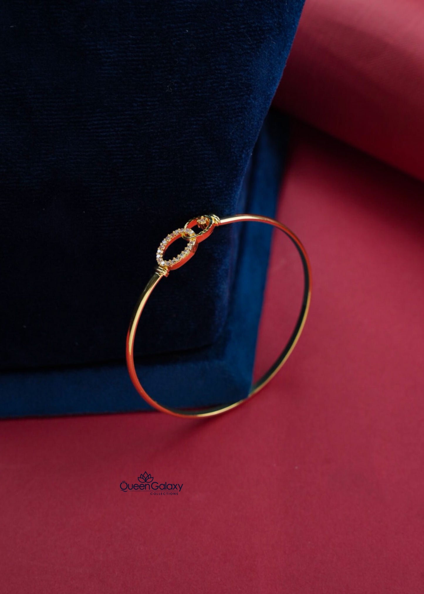 Goldplated Lock Bangles