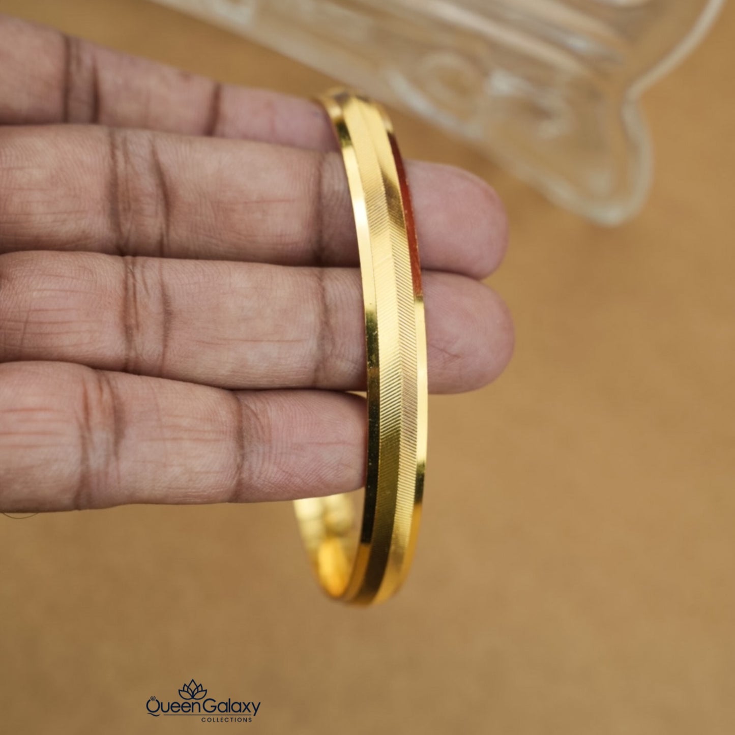 Gold Plated Gents Bangle