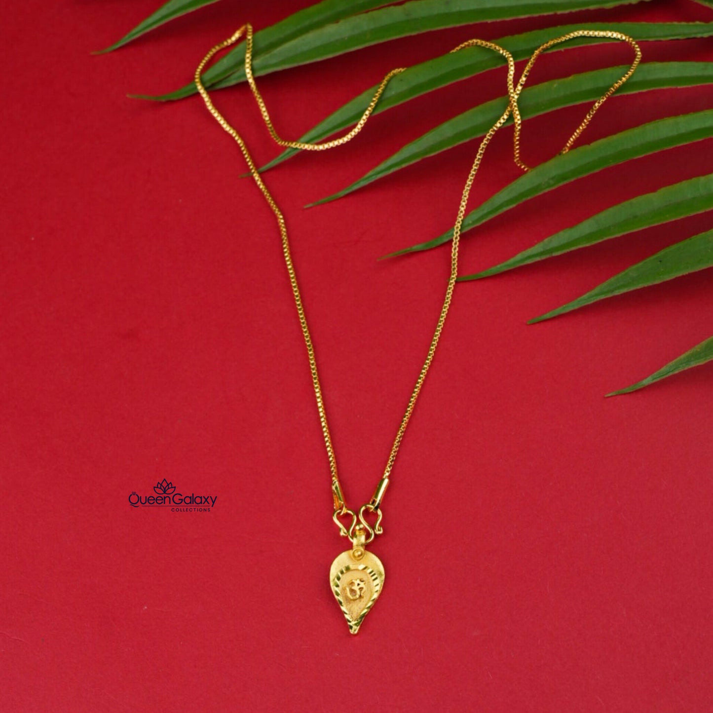 Gold plated Chain With Thali