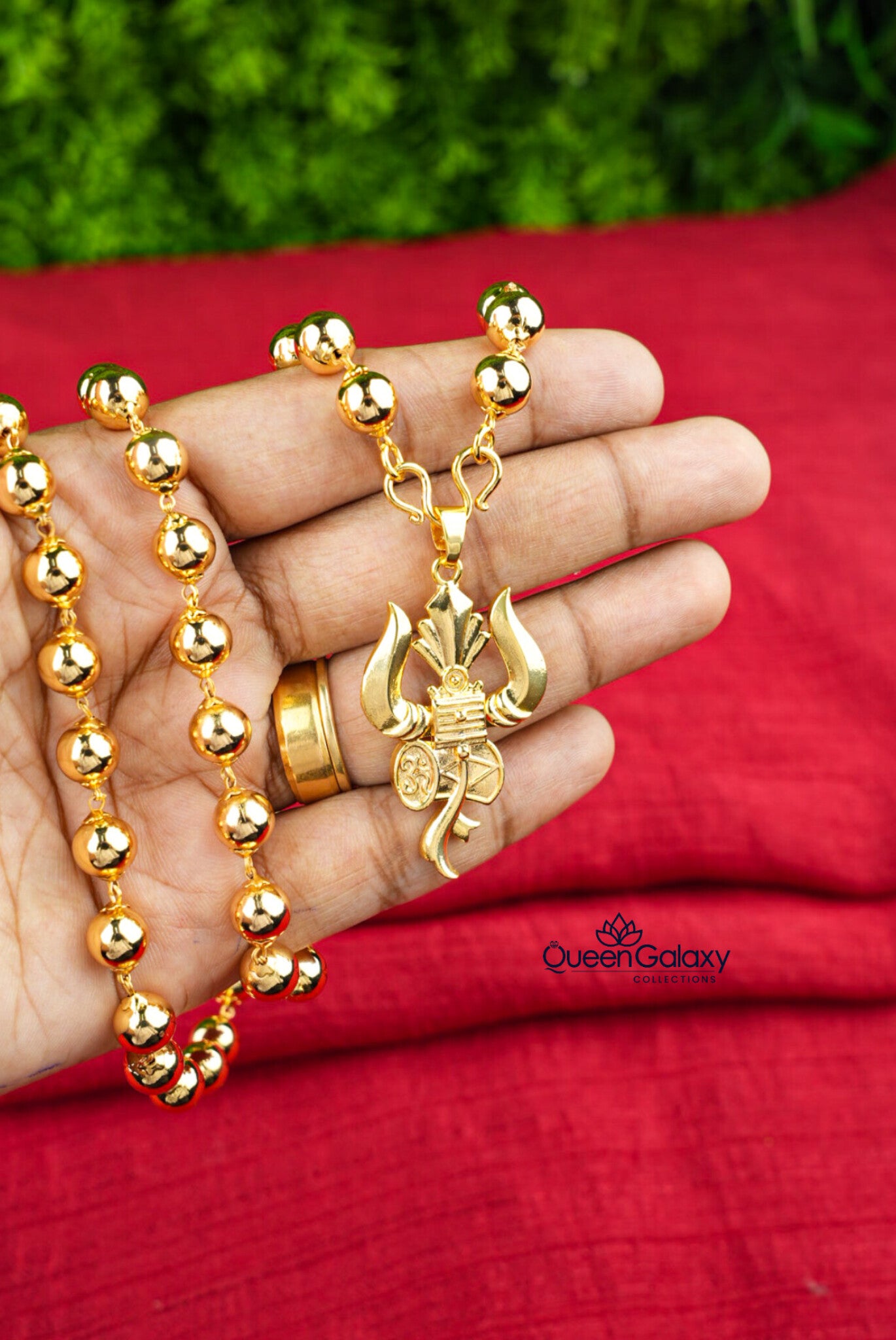 Gold Plated Chain With Pendant