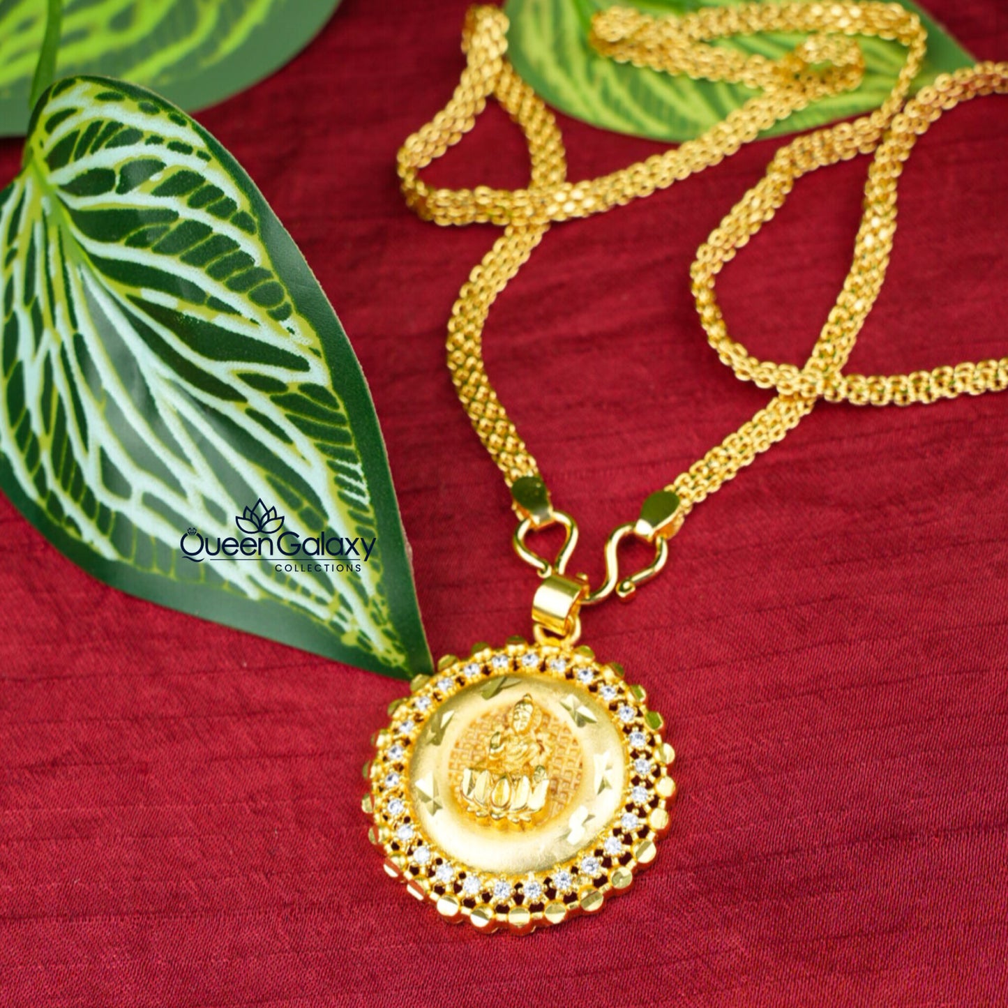 Gold Plated Chain With Pendant