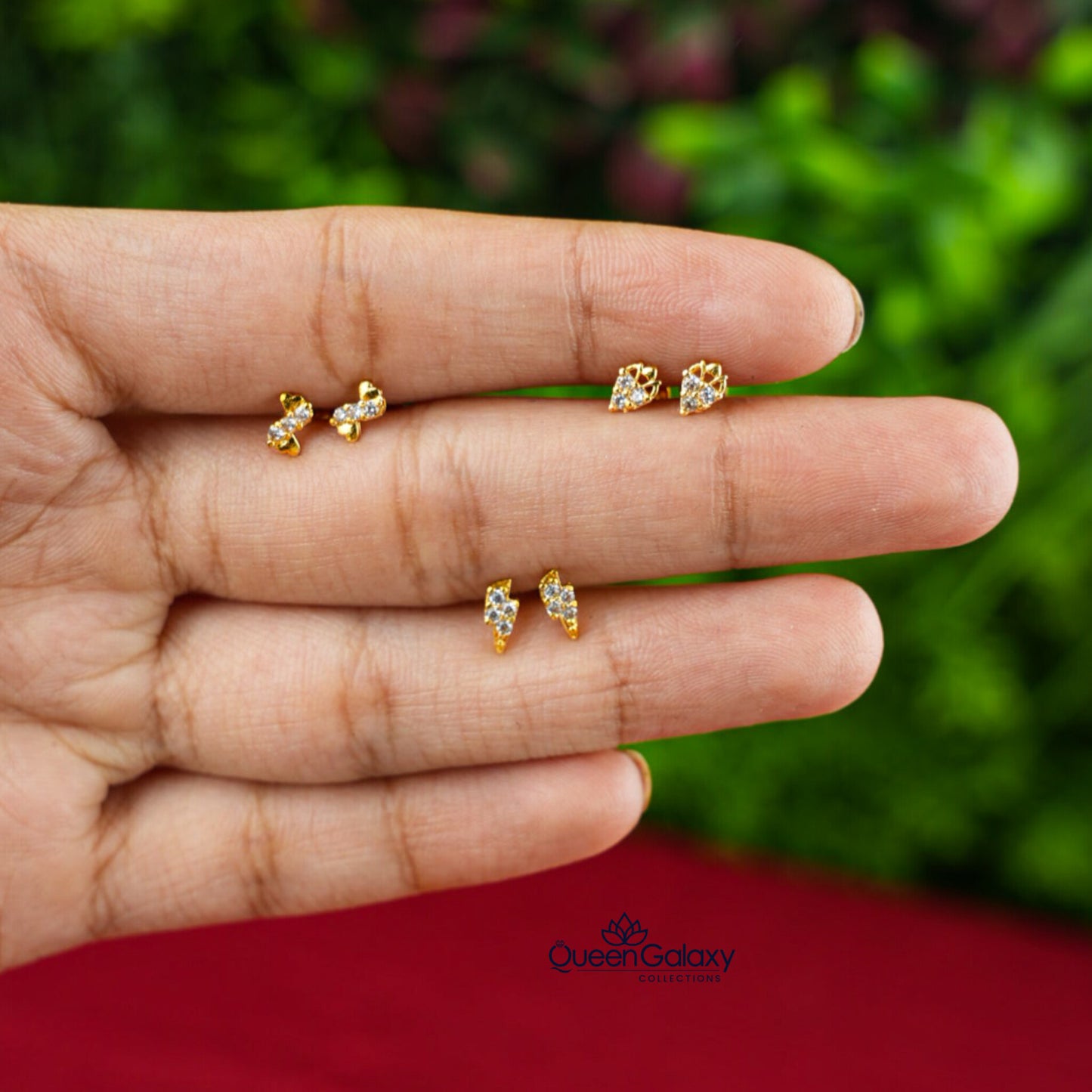 Gold Plated Stud