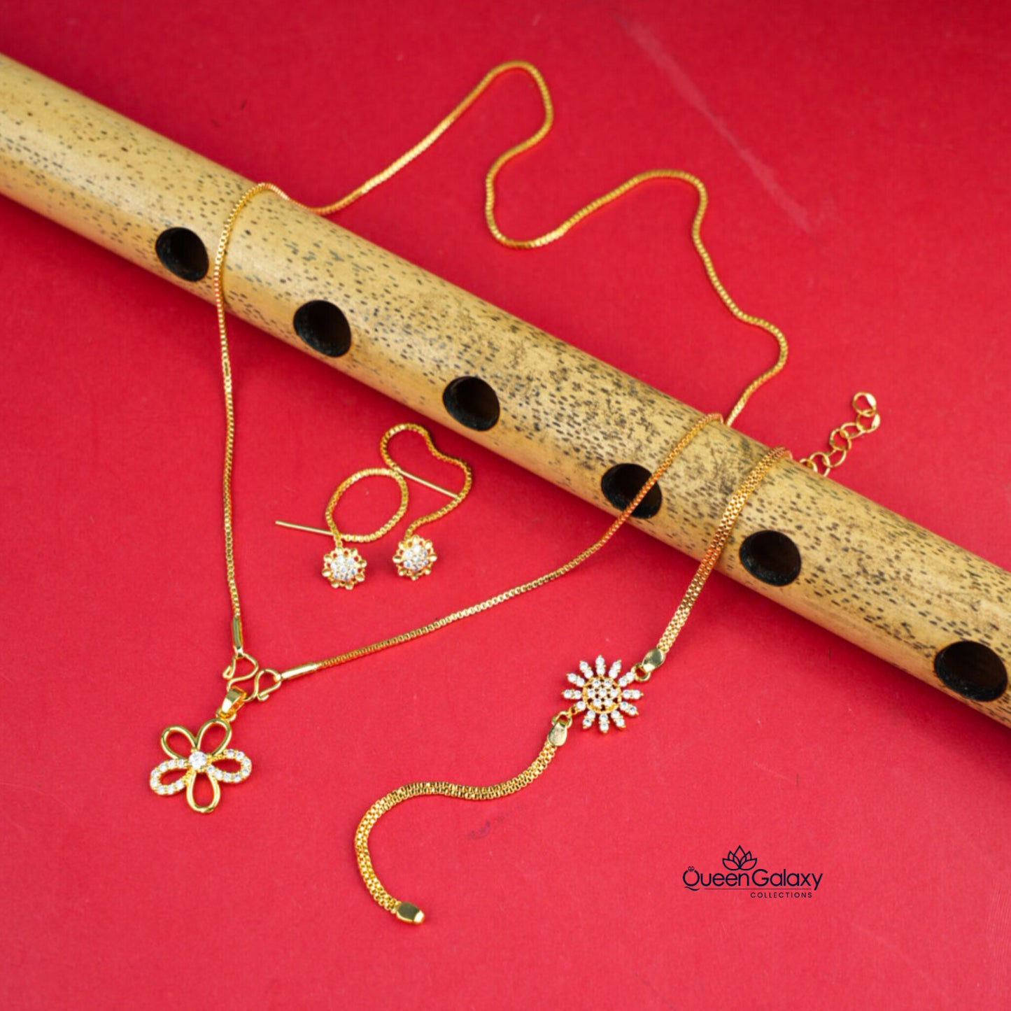 Gold Plated Combo Set
