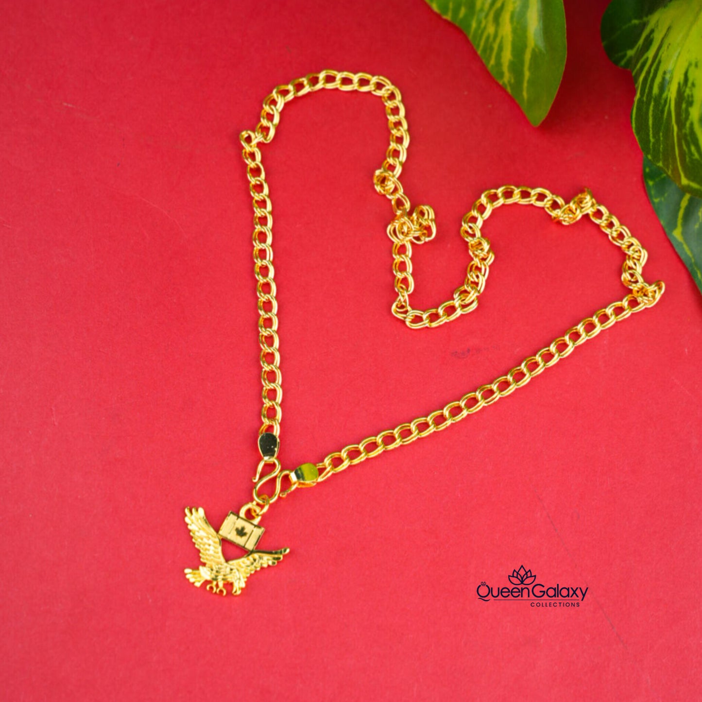 Gold Plated Chain With Pendant