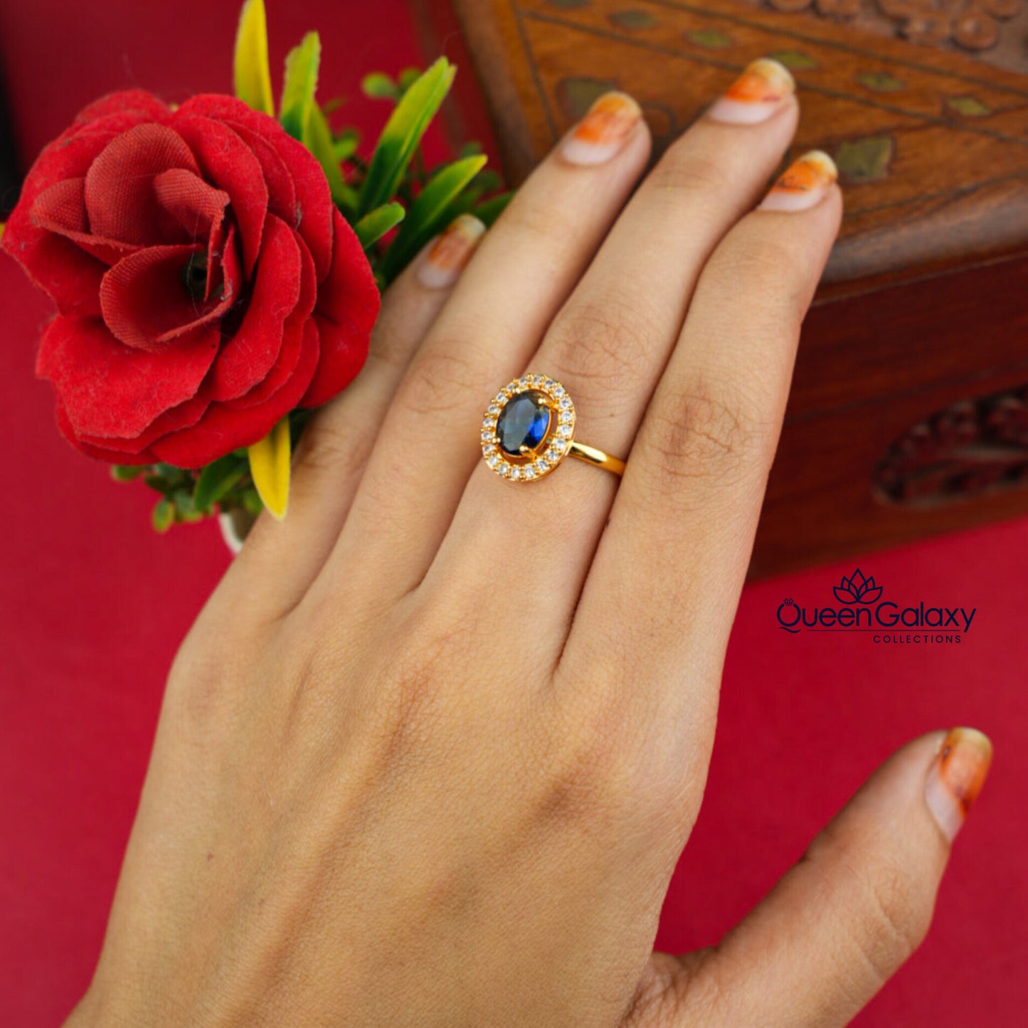 Gold Plated Soofi Ring