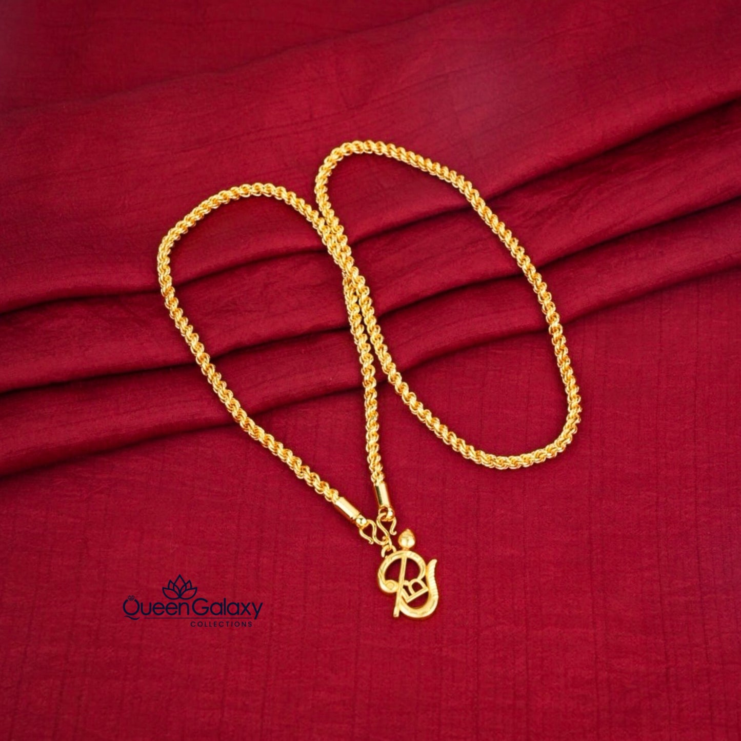 Gold Plated Chain With Pendant