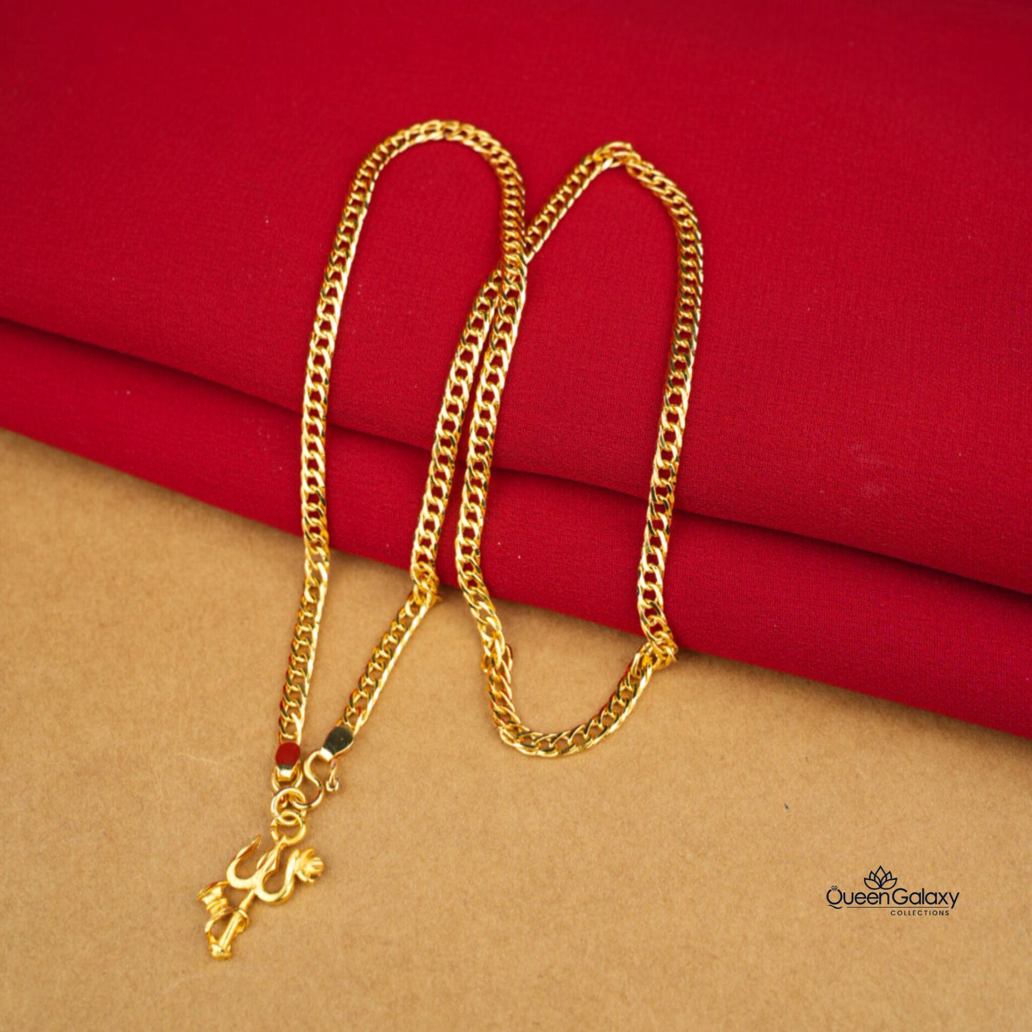 Gold Plated Chain With Pendant
