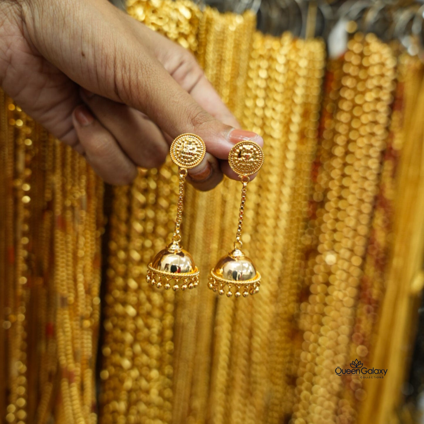 Gold Plated Jumka
