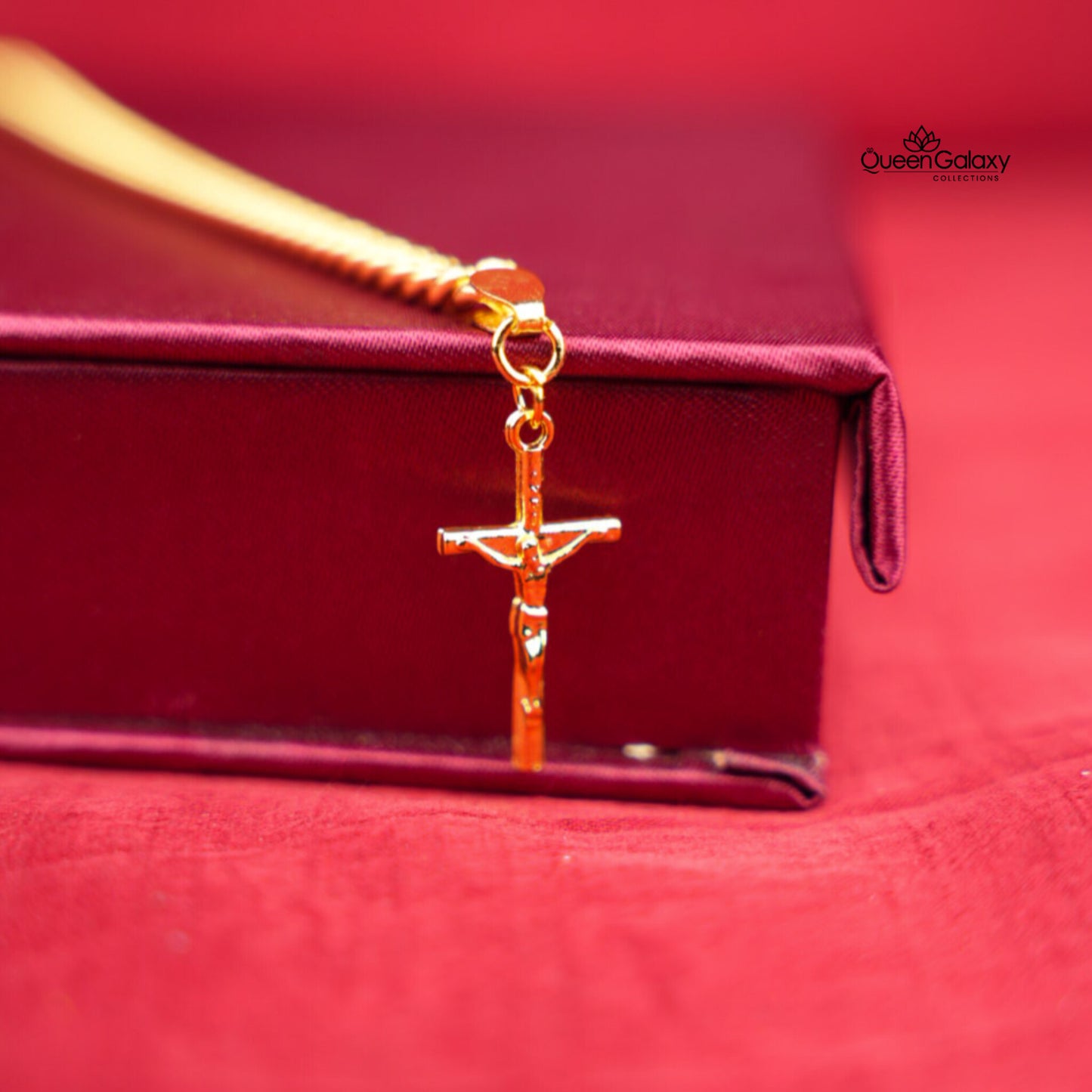 Gold Plated Cross Bracelet