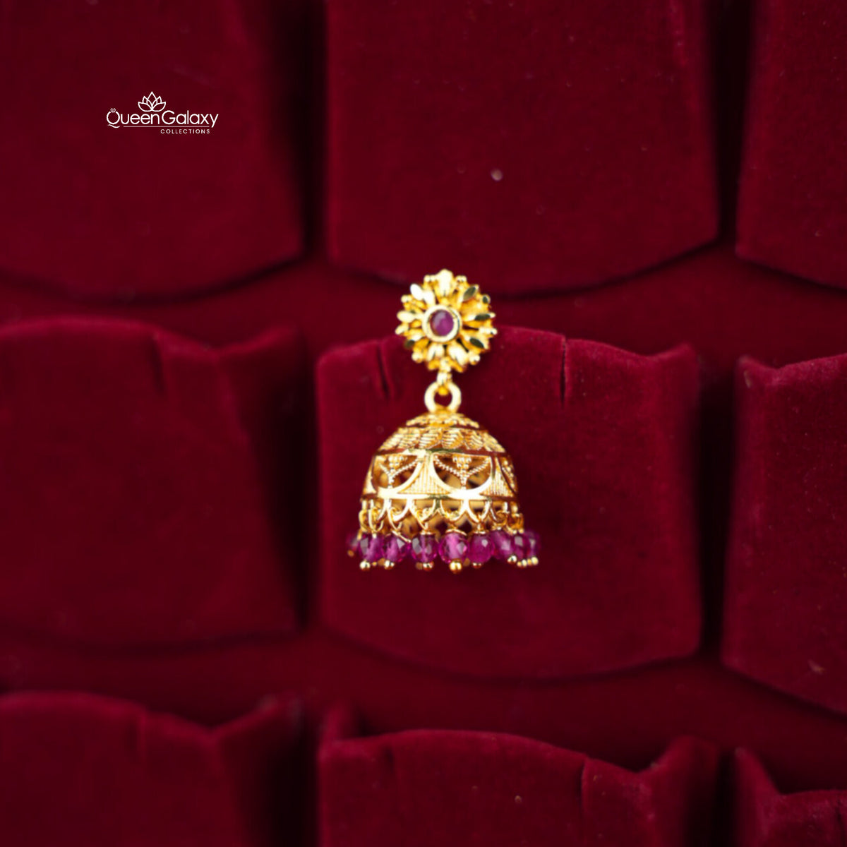 Gold Plated Jumka