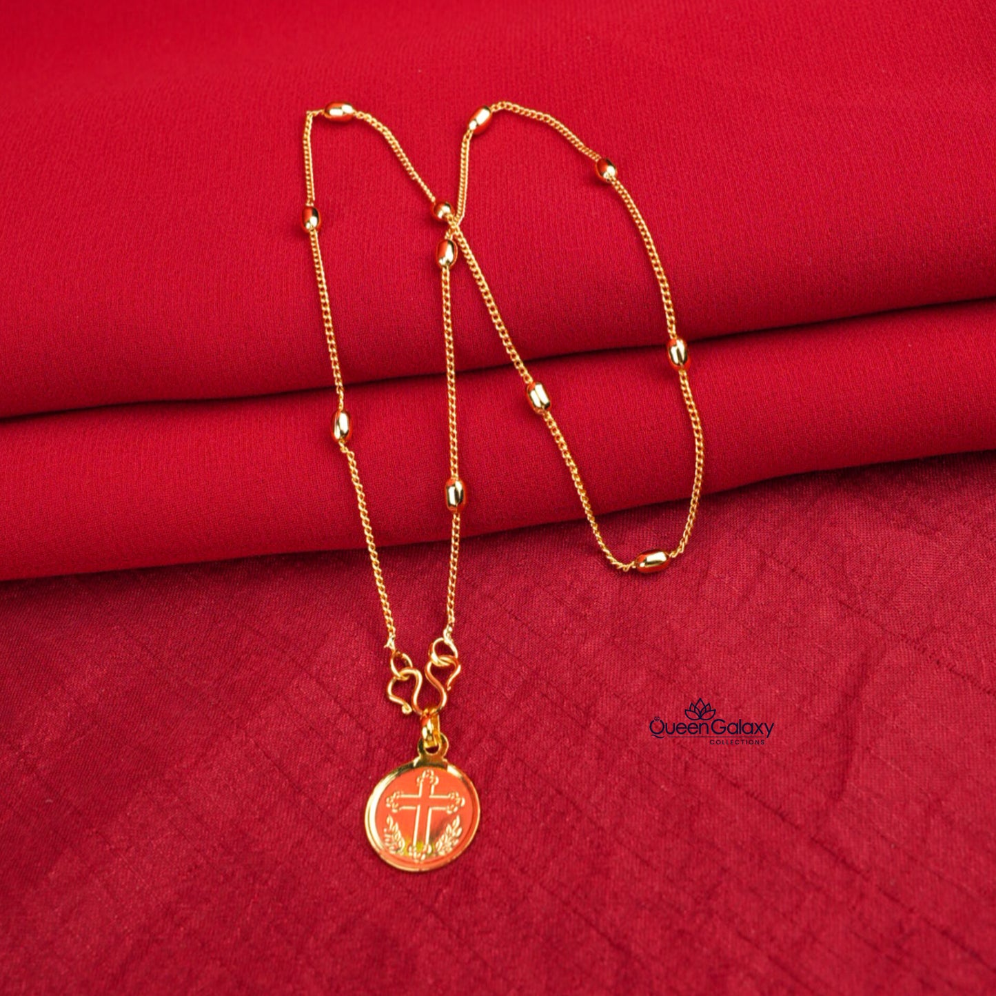 Gold Plated Chain With Pendant