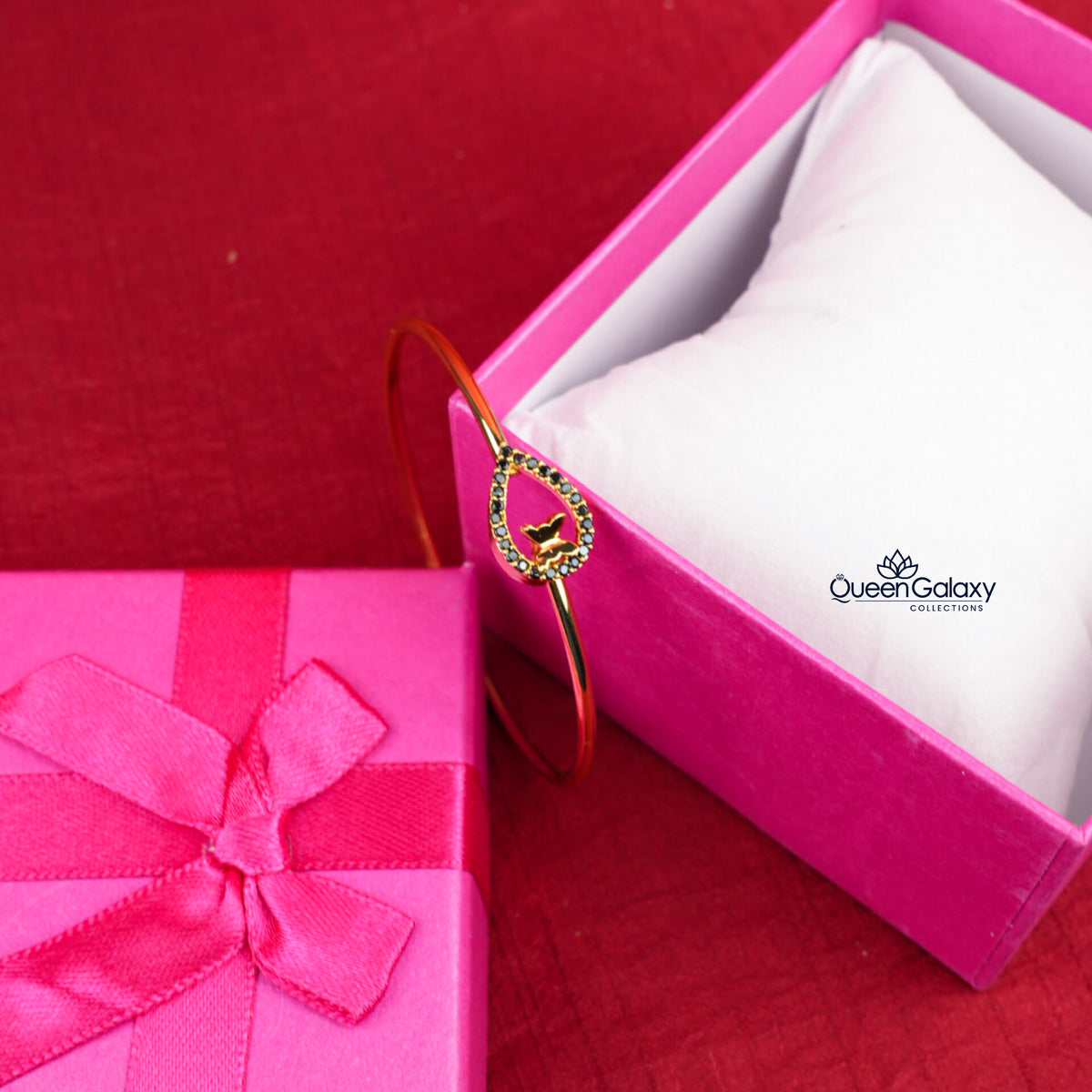 Goldplated Lock Bangle