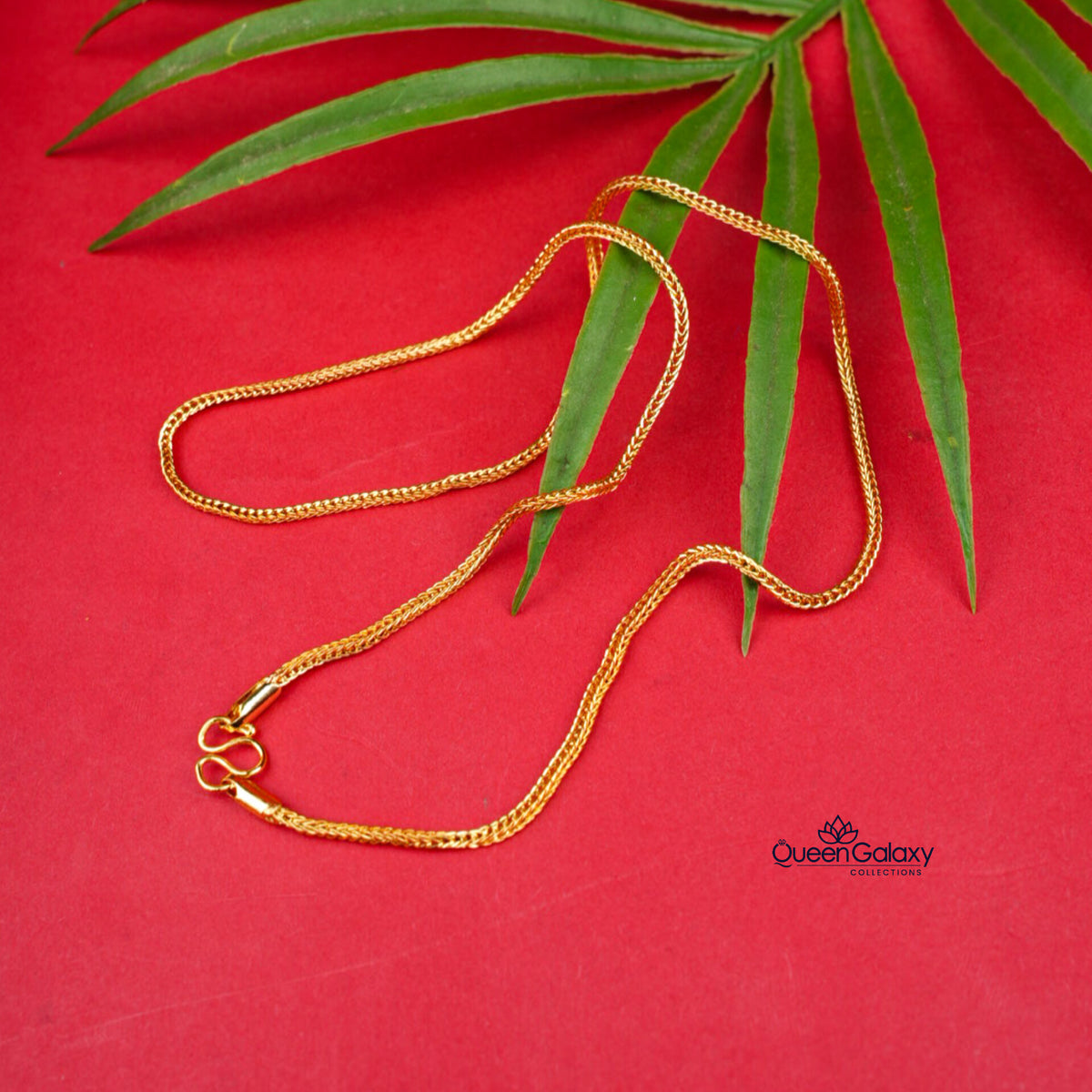 Gold Plated Fox Chain
