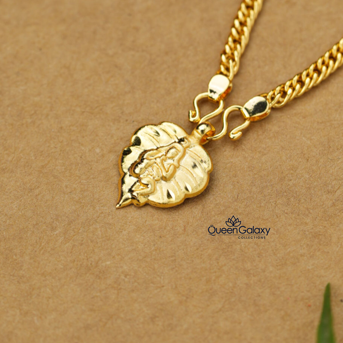 Gold Plated Aalila Kannnan pendant