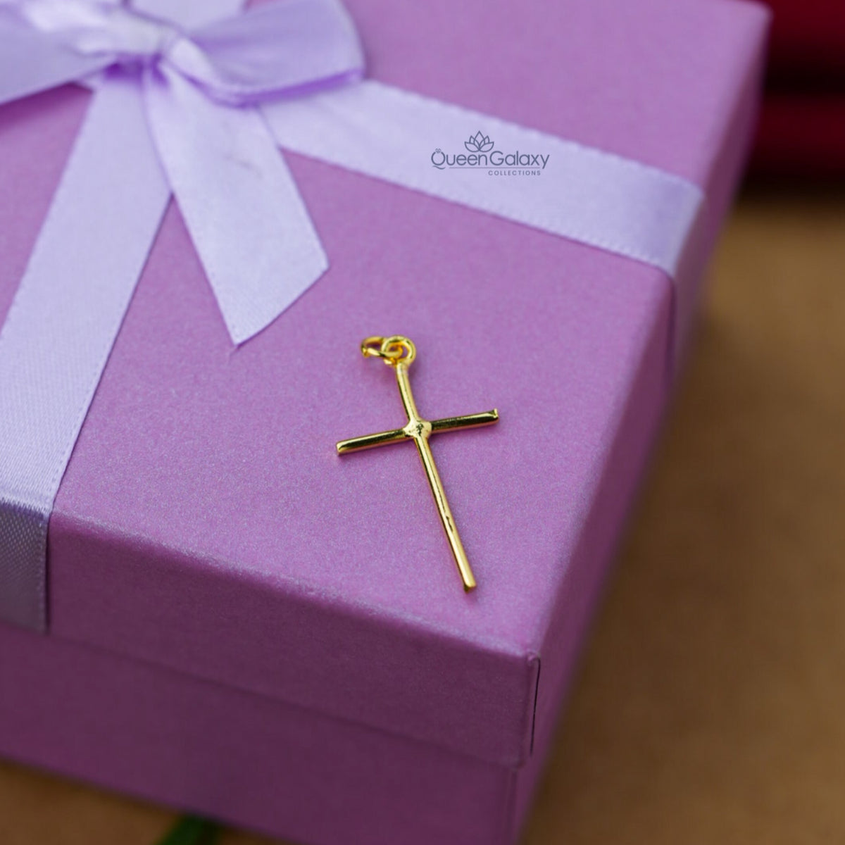 Gold Plated Cross Pendant