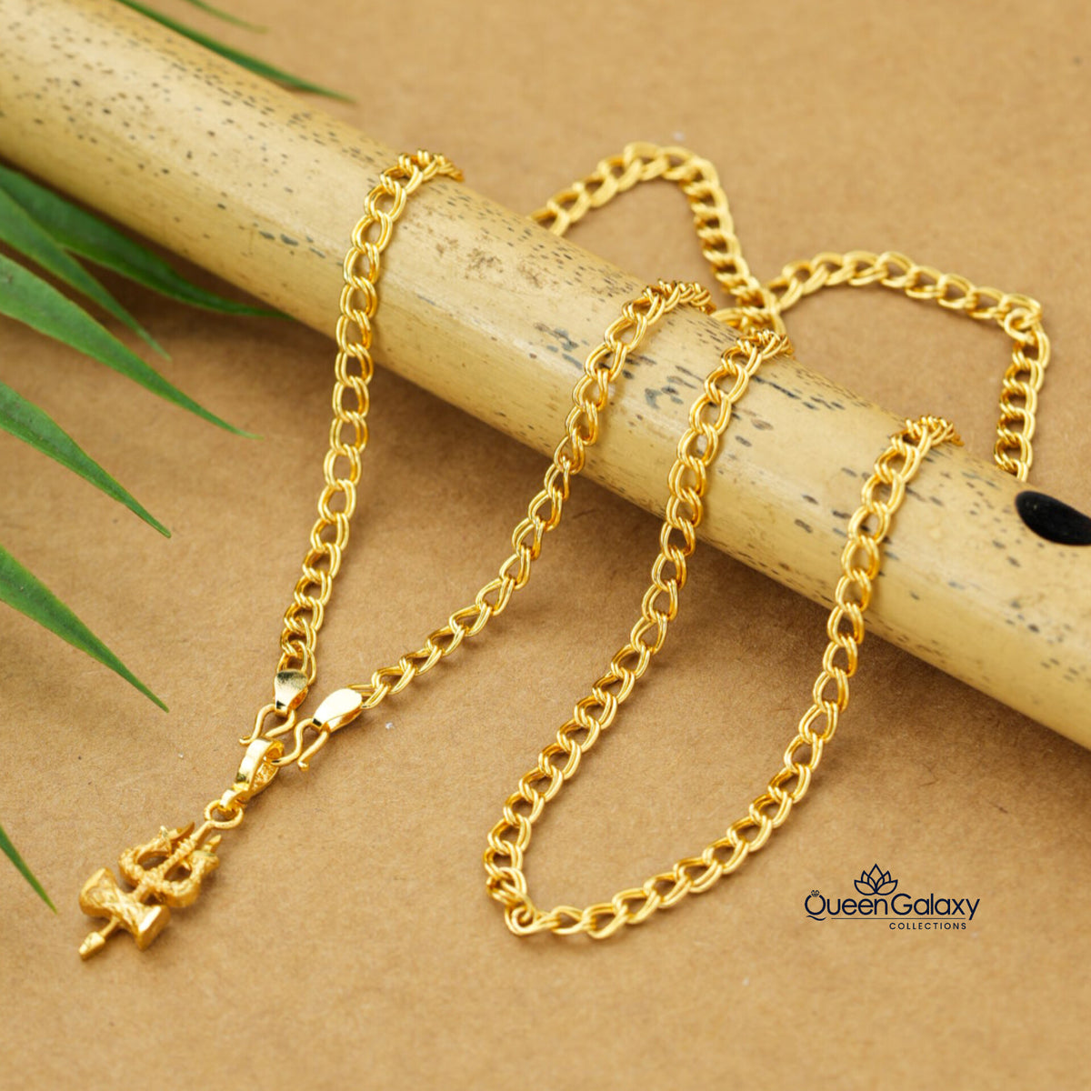 Gold Plated Chain With Pendant