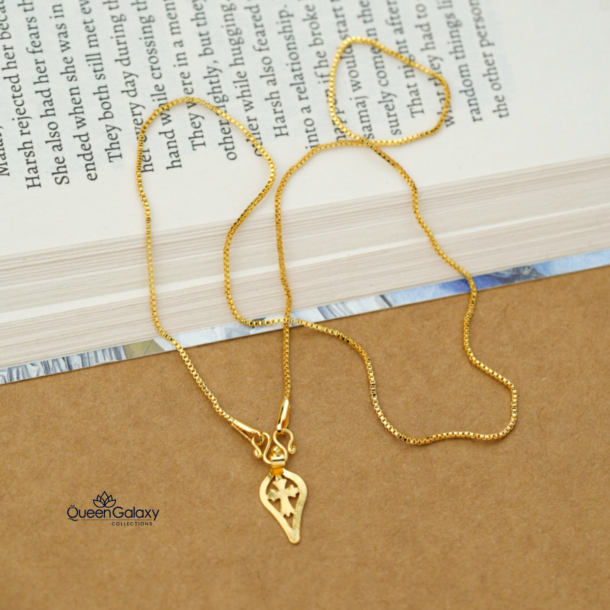 Gold Plated Chain With Thali