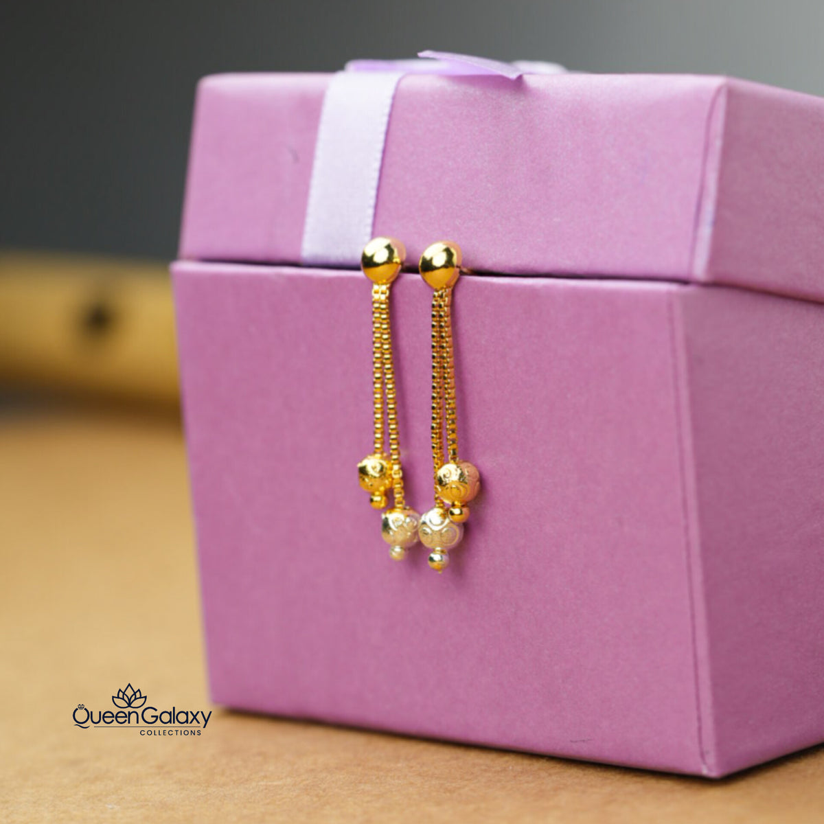White Gold Plated Earrings