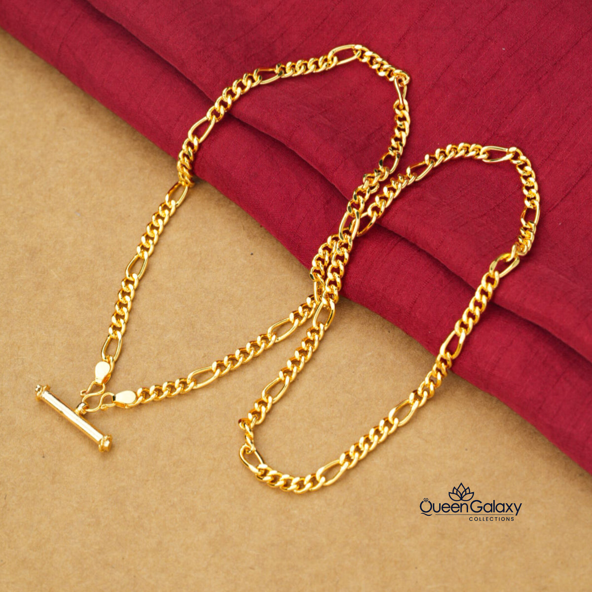 Gold Plated Chain With Pendant