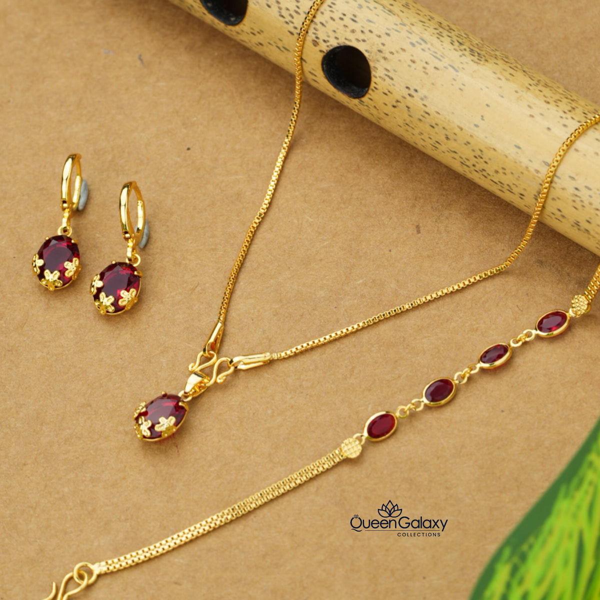 Gold Plated Combo Set