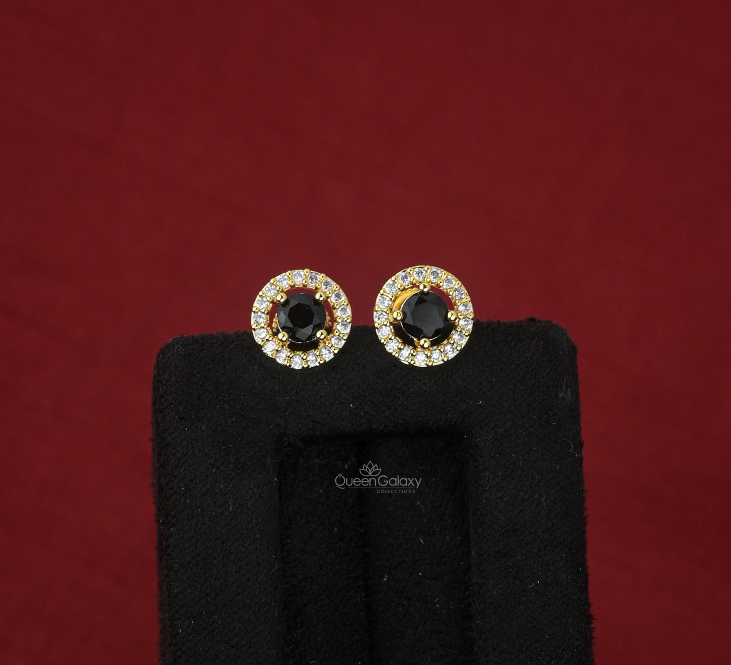 Goldplated AD Stone Earrings