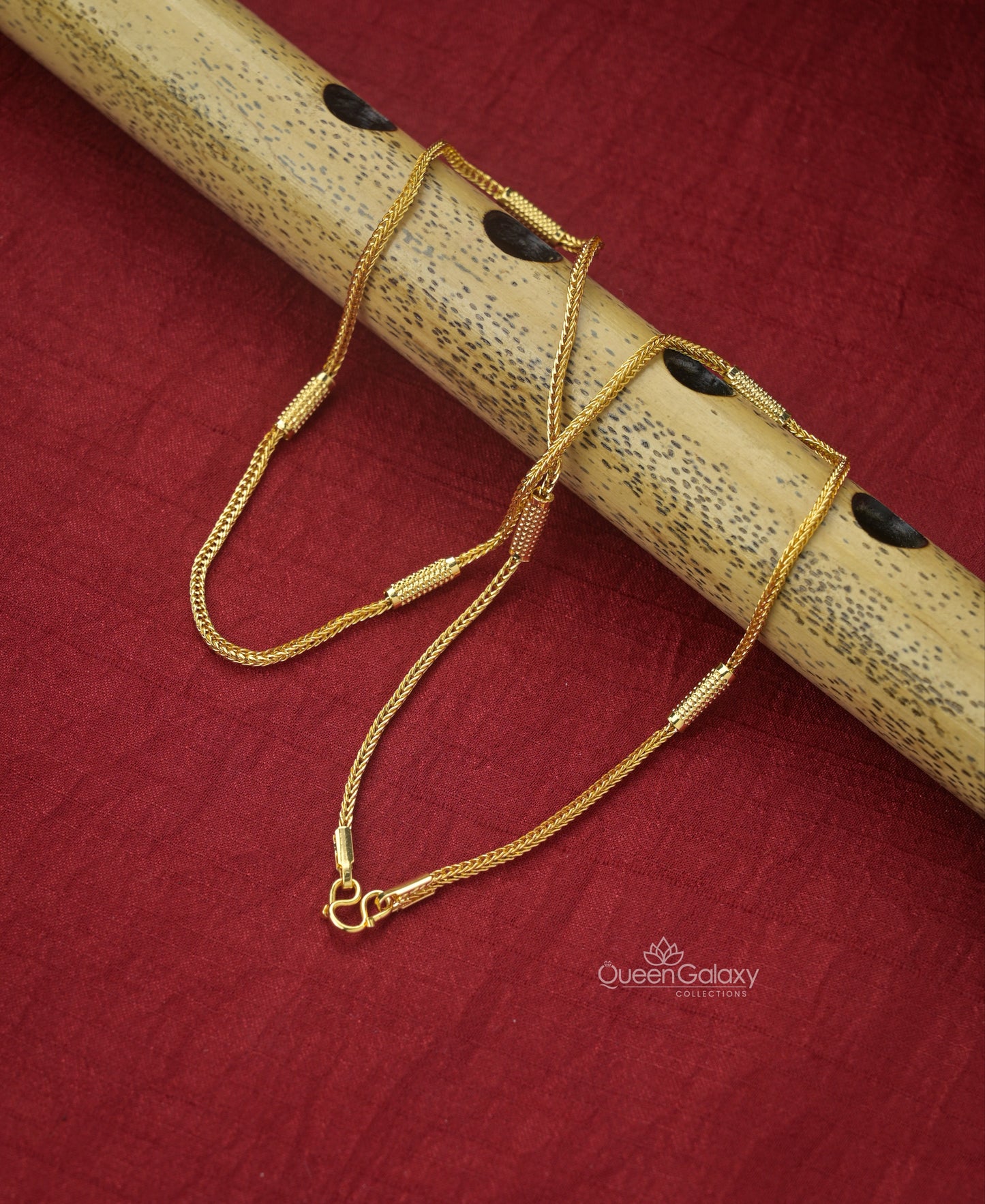 Goldplated Pipe Chain