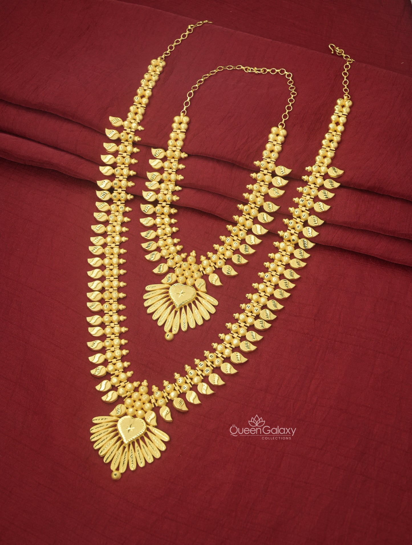 Goldplated Necklace And Longharam