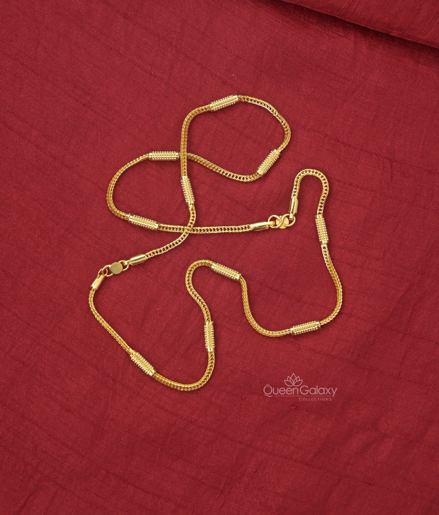 Goldplated Pipe Anklet