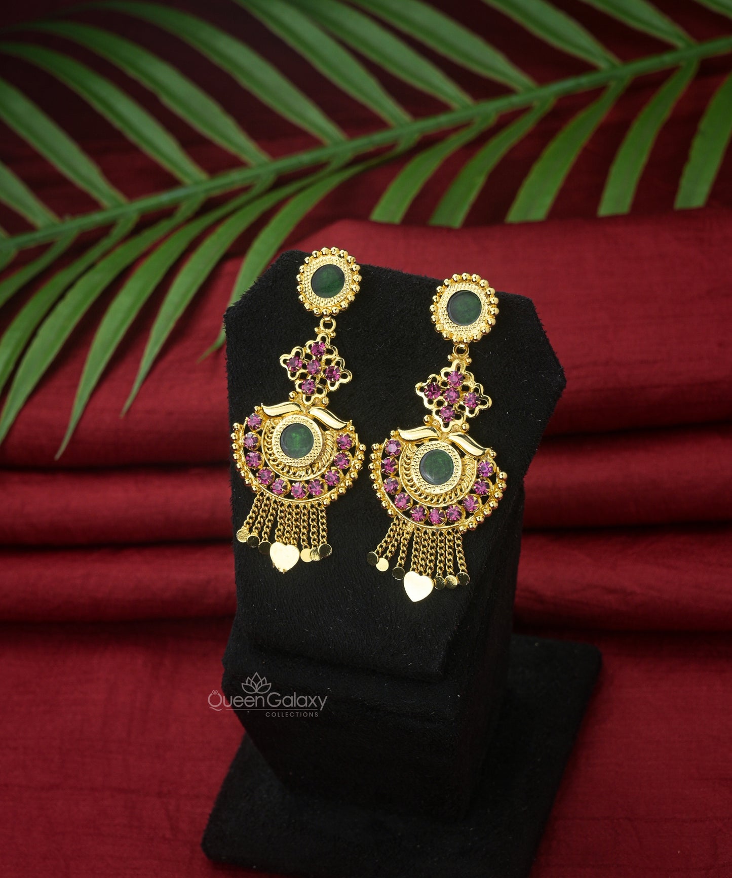 Goldplated Palakka Earrings