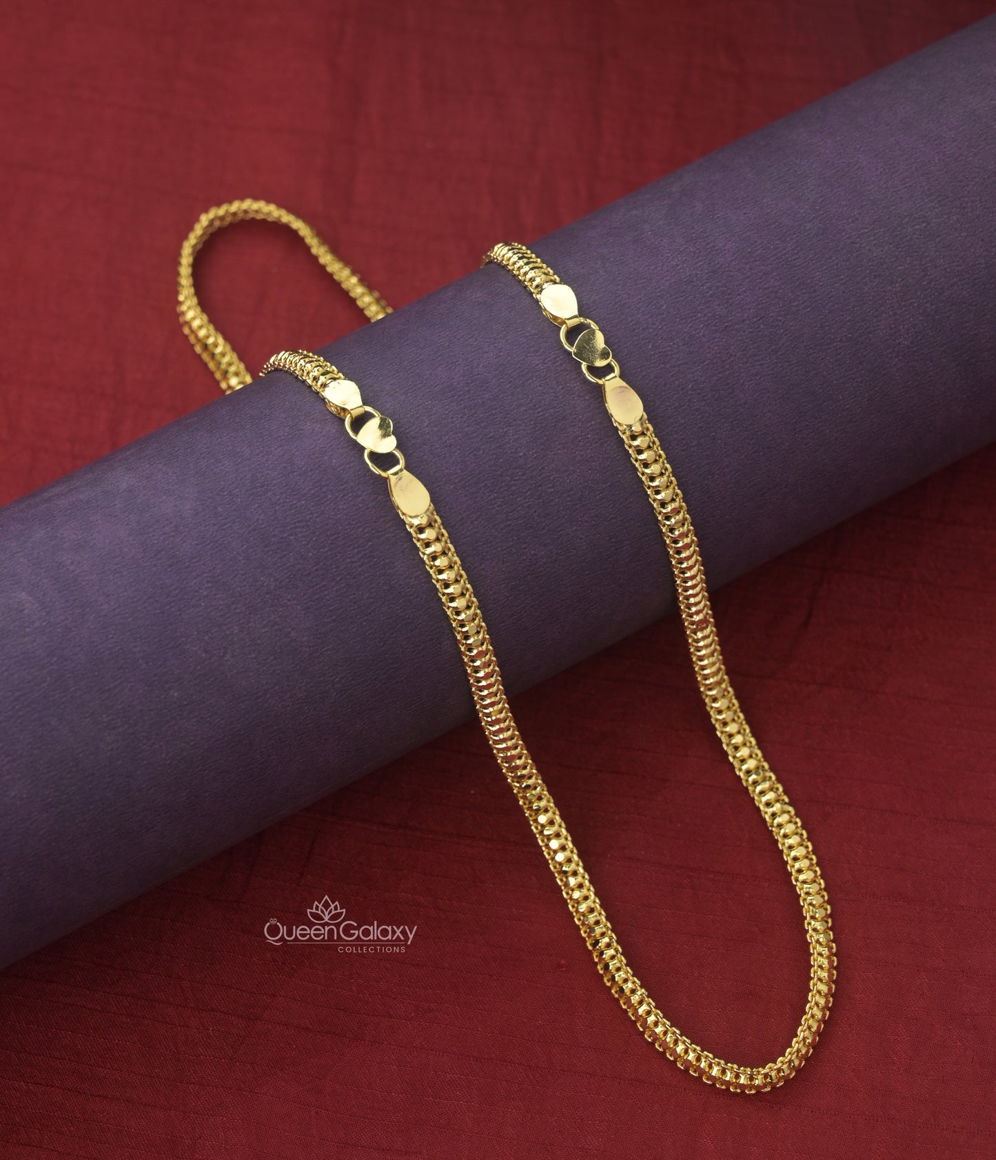 Goldplated Rail Anklet