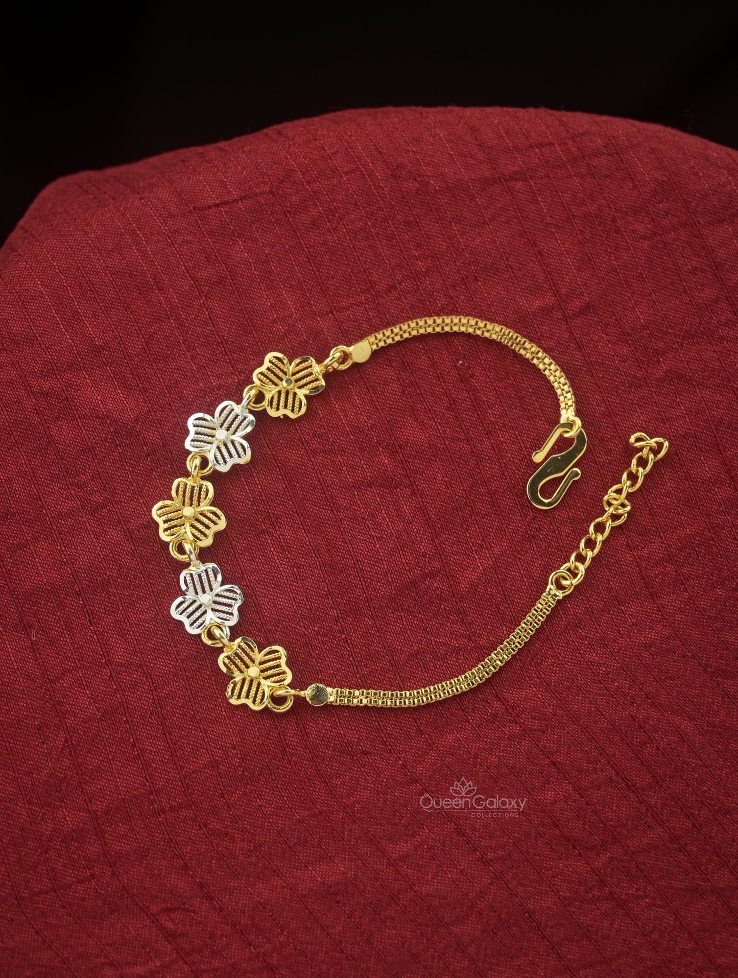 White Gold Plated Bracelet