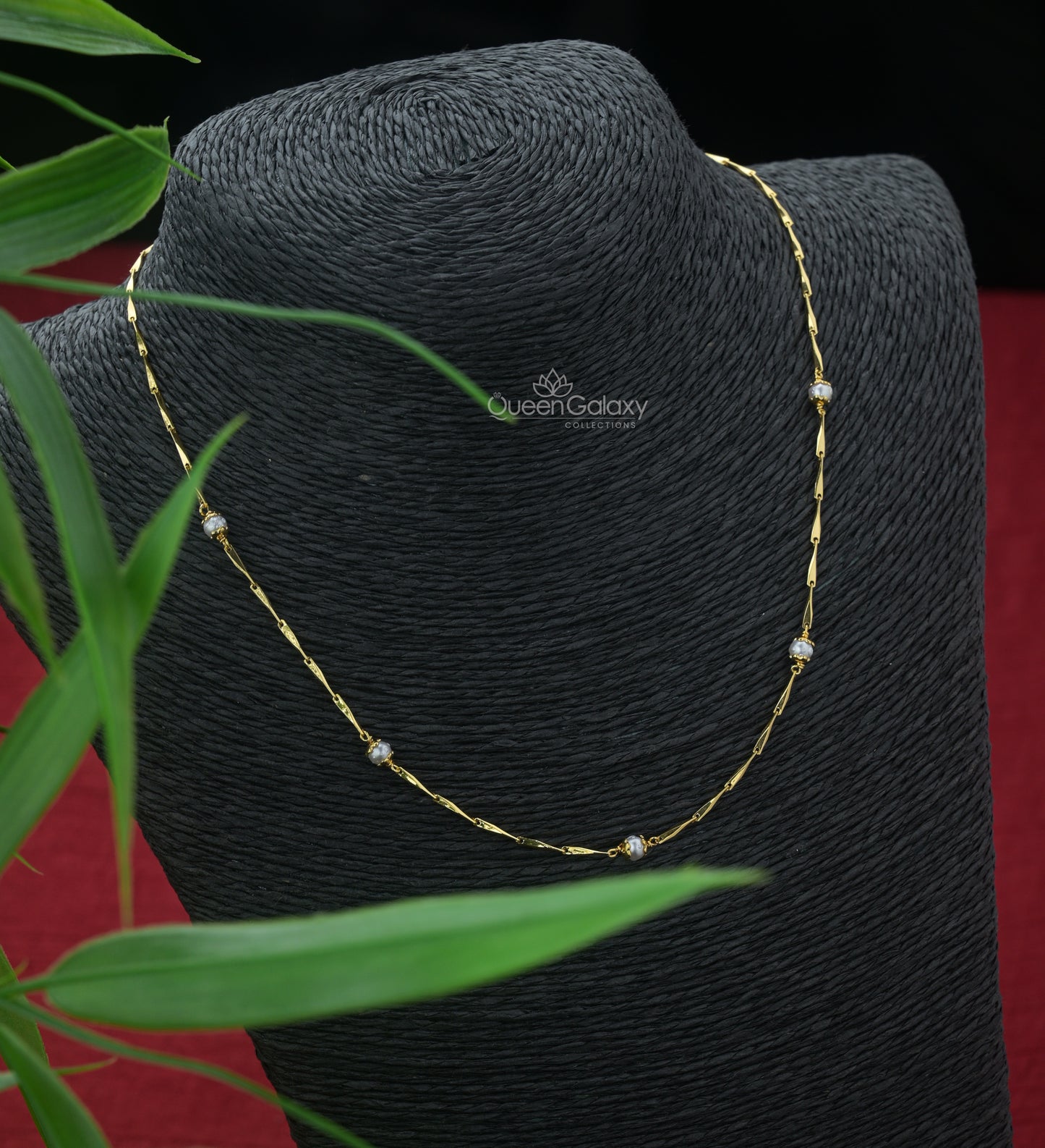 Goldplated Pearl Chain